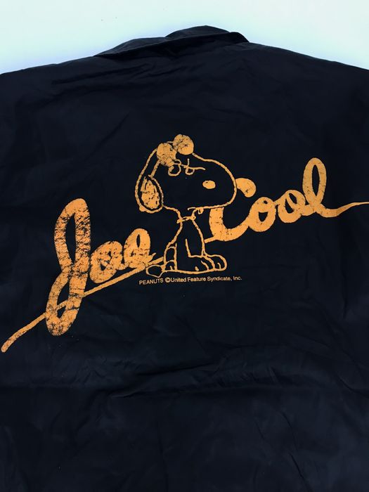 Vintage Peanut Snoopy Joe Cool Parka Coach Jacket Winter Wear Grailed