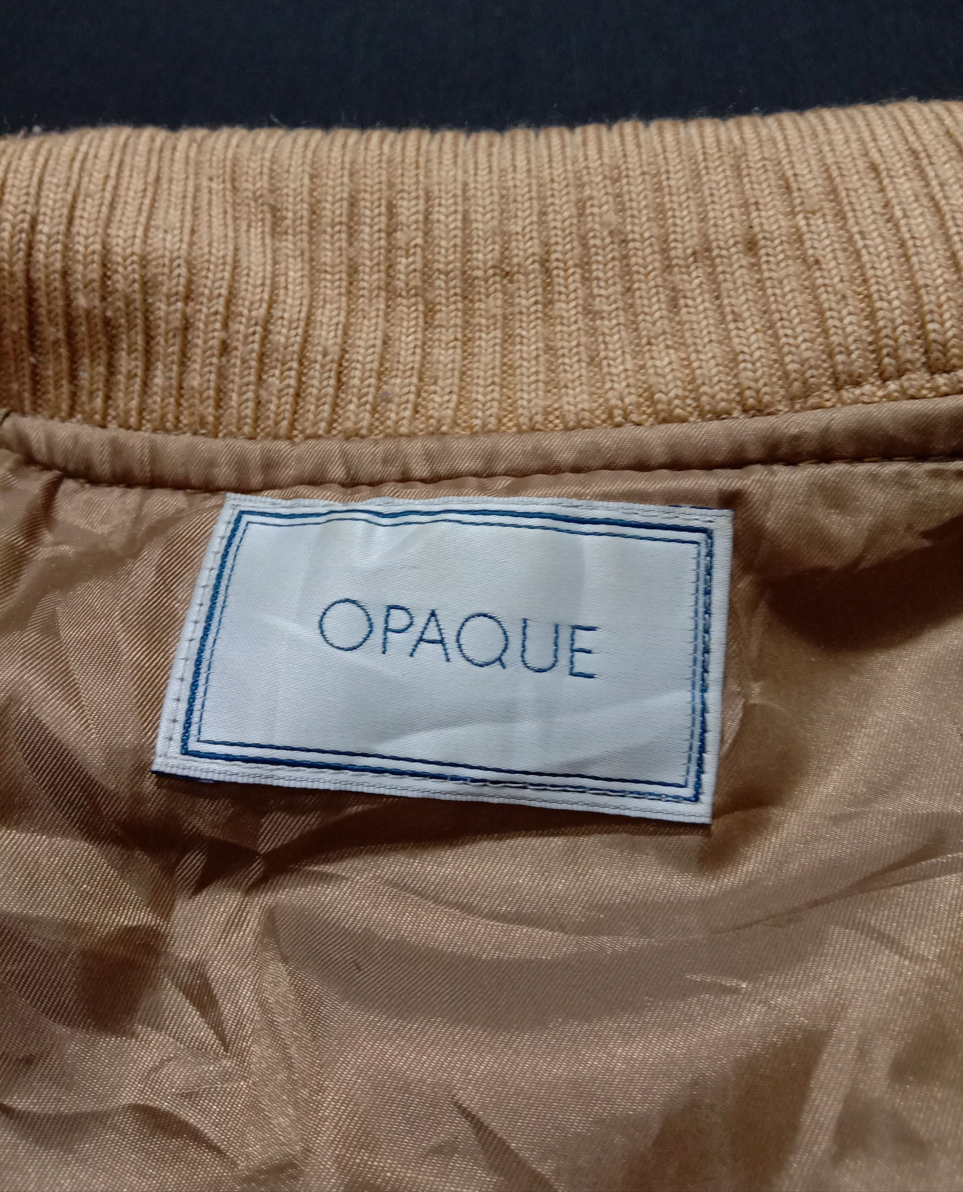 Japanese Brand Vintage OPAQUE Pocket Button Up Jacket Hype Style Size US M / EU 48-50 / 2 - 4 Thumbnail