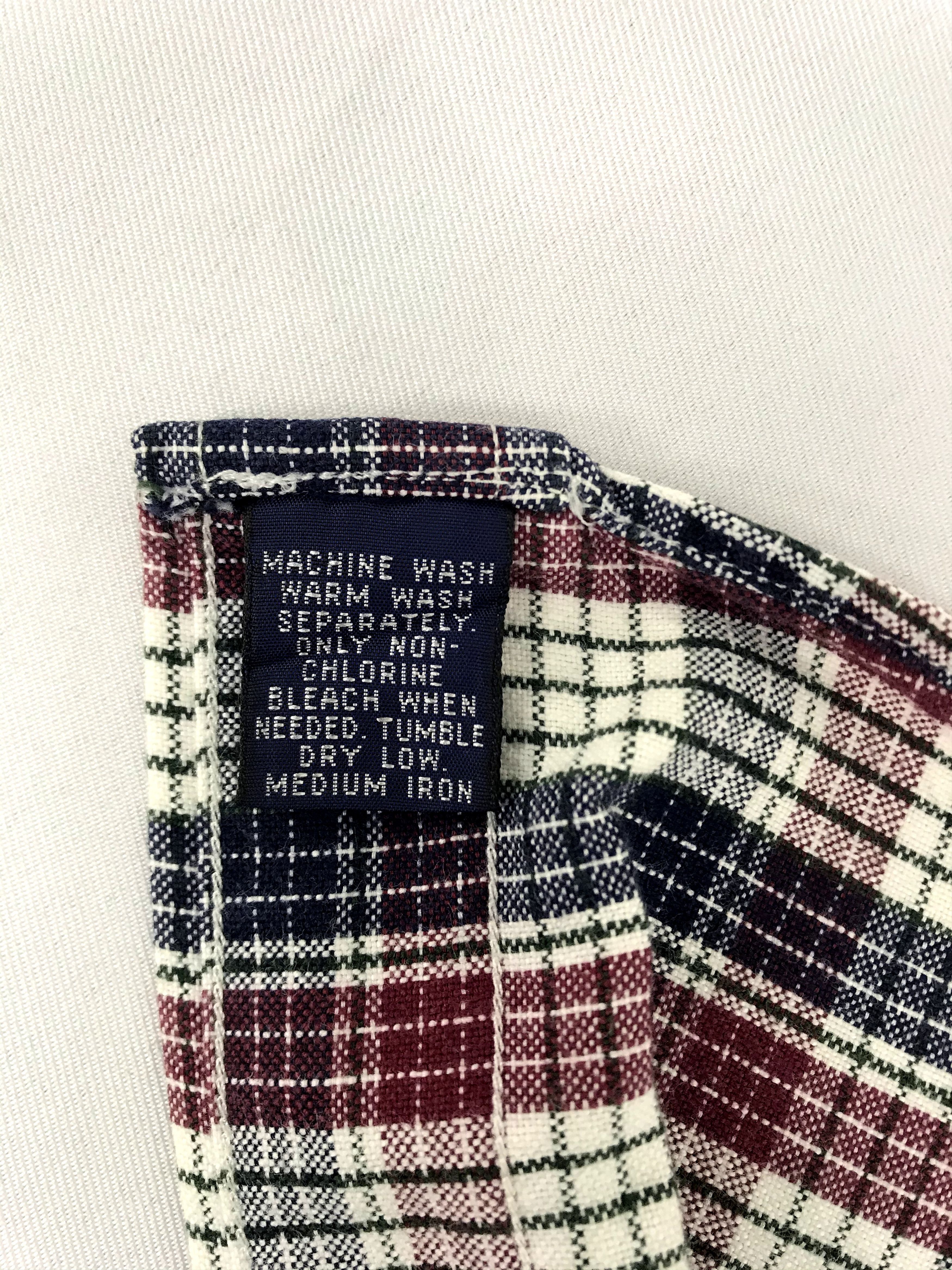 Flannel × Polo Ralph Lauren × Vintage Vintage 90s Polo Ralph Lauren Flannel Shirt Plaid Checked Size US S / EU 44-46 / 1 - 7 Thumbnail