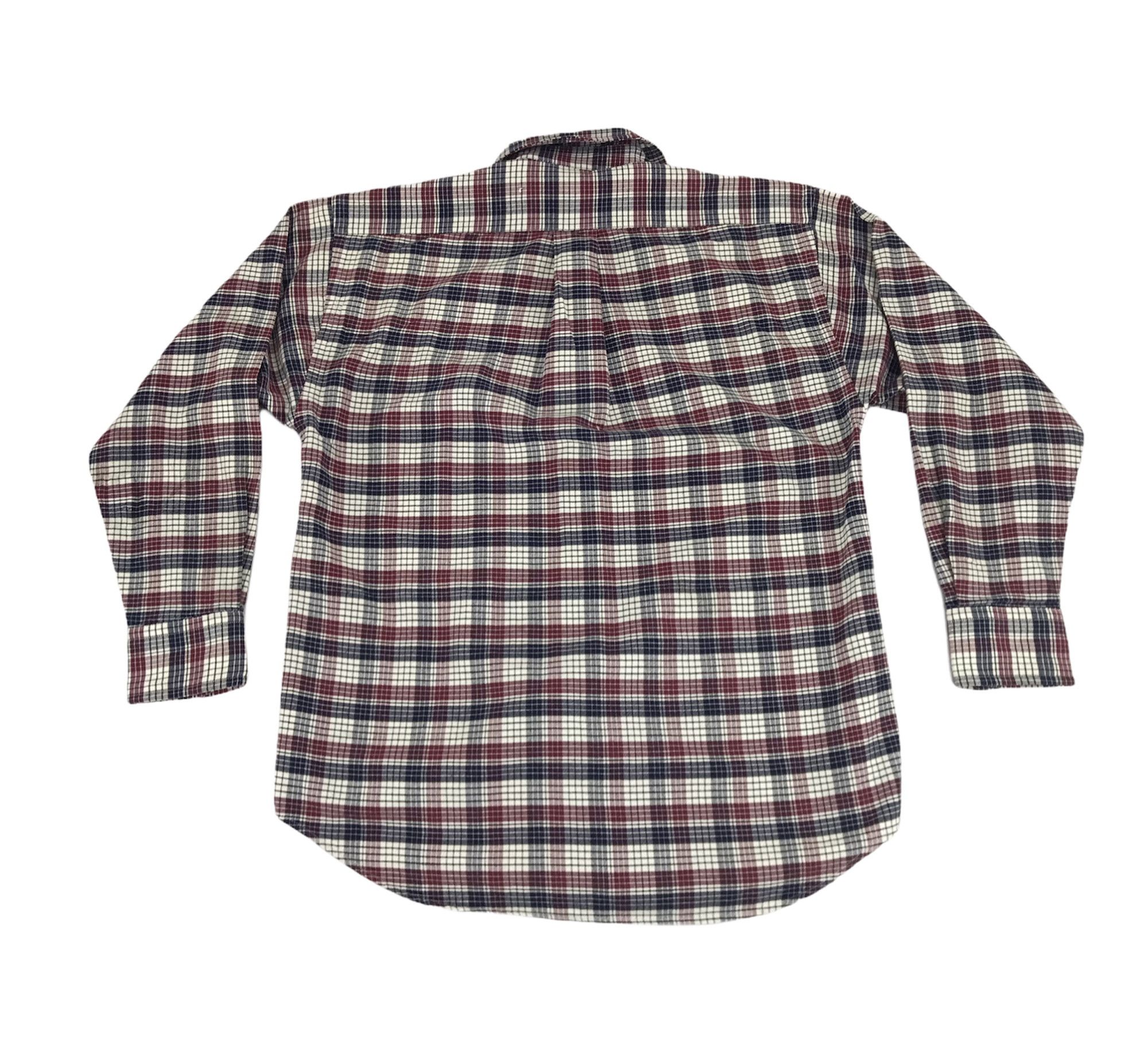 Flannel × Polo Ralph Lauren × Vintage Vintage 90s Polo Ralph Lauren Flannel Shirt Plaid Checked Size US S / EU 44-46 / 1 - 9 Thumbnail