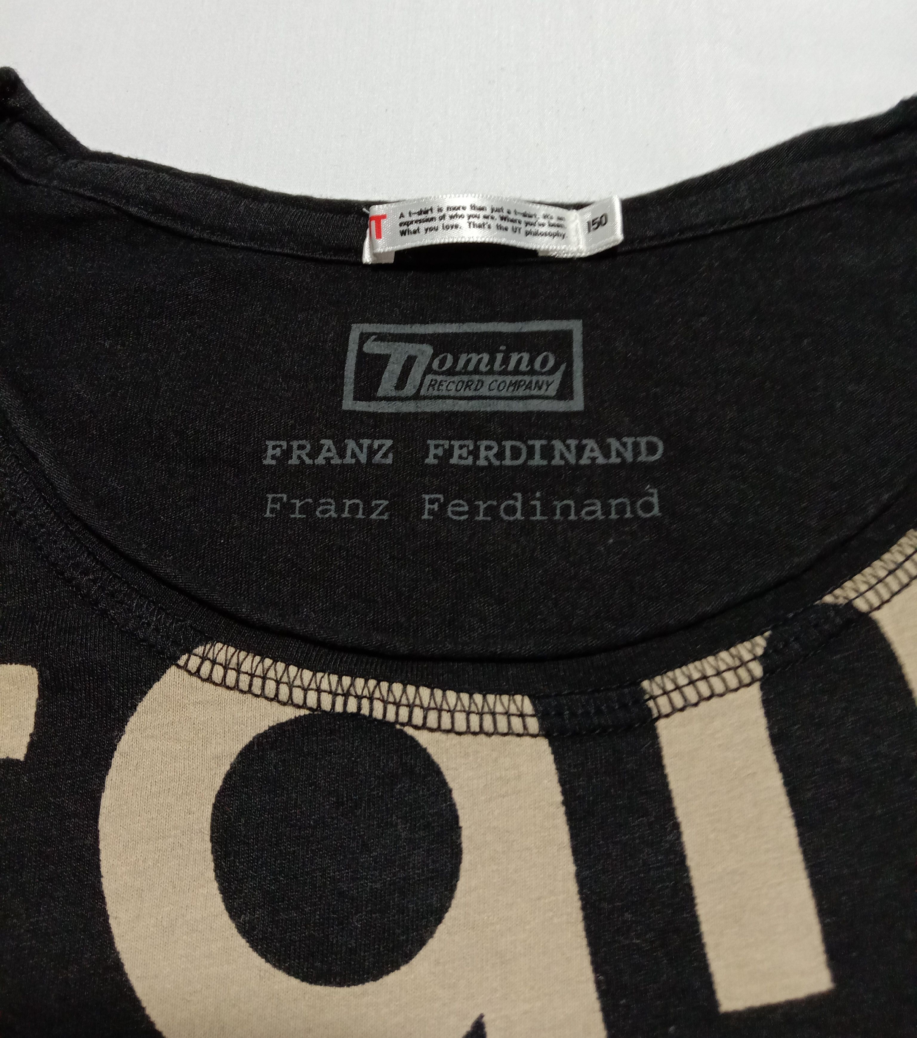 Band Tees Franz Ferdinand Indie Rock Band Tee Girl Women Size ONE SIZE - 3 Thumbnail