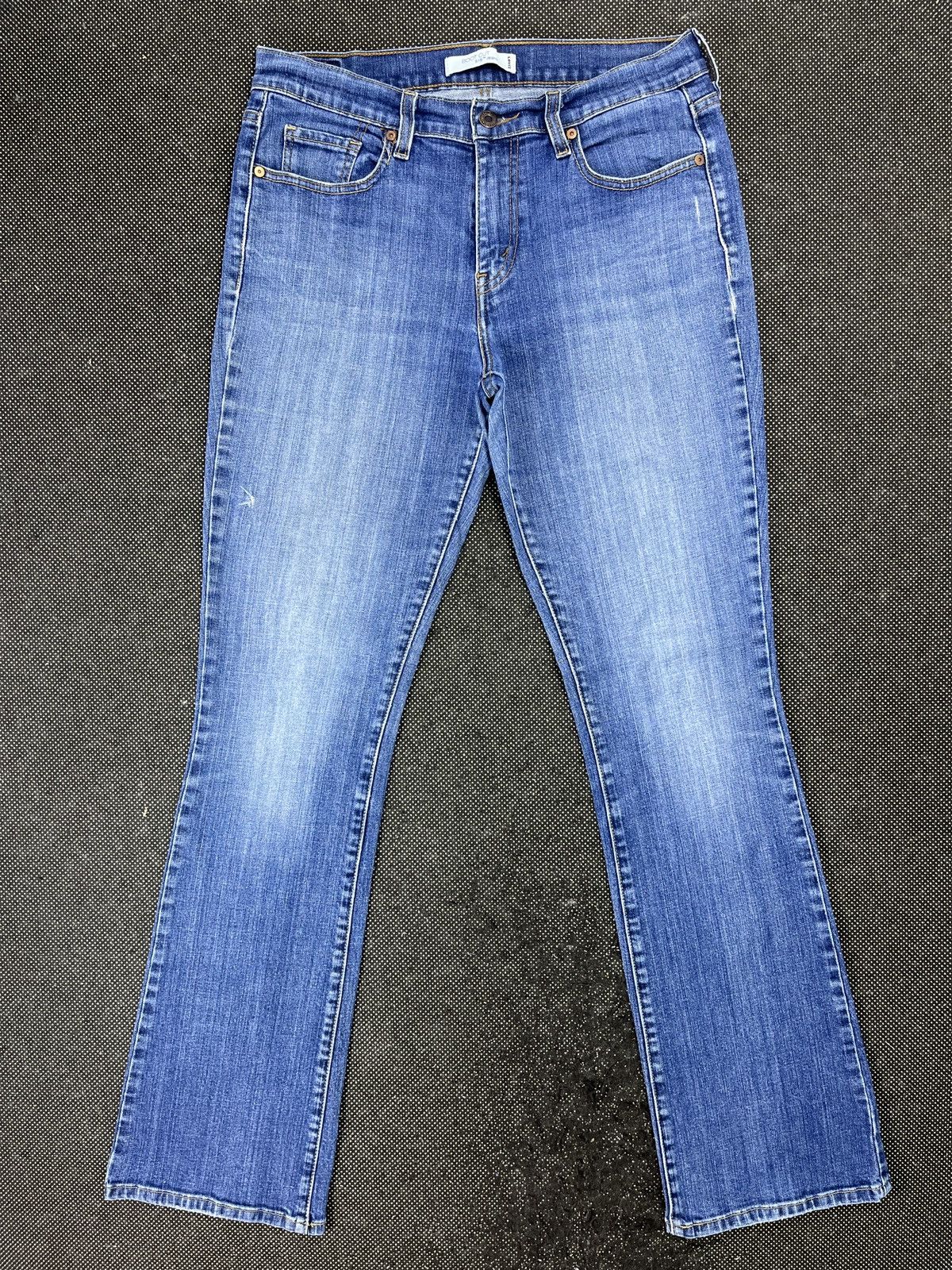 Levi's × Vintage Vintage Blue Levis 515 Flare Jeans - JP088 Size 32" / US 10 / IT 46 - 1 Thumbnail