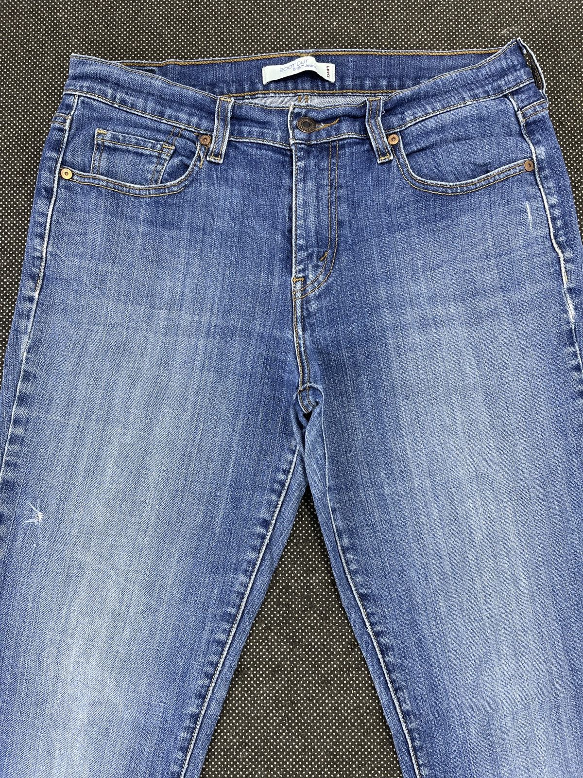 Levi's × Vintage Vintage Blue Levis 515 Flare Jeans - JP088 Size 32" / US 10 / IT 46 - 3 Thumbnail