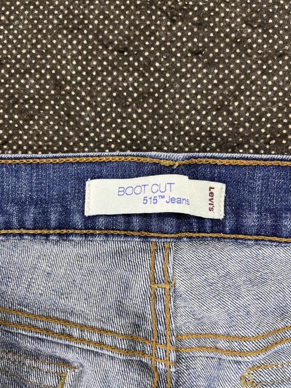 Levi's × Vintage Vintage Blue Levis 515 Flare Jeans - JP088 Size 32" / US 10 / IT 46 - 9 Thumbnail