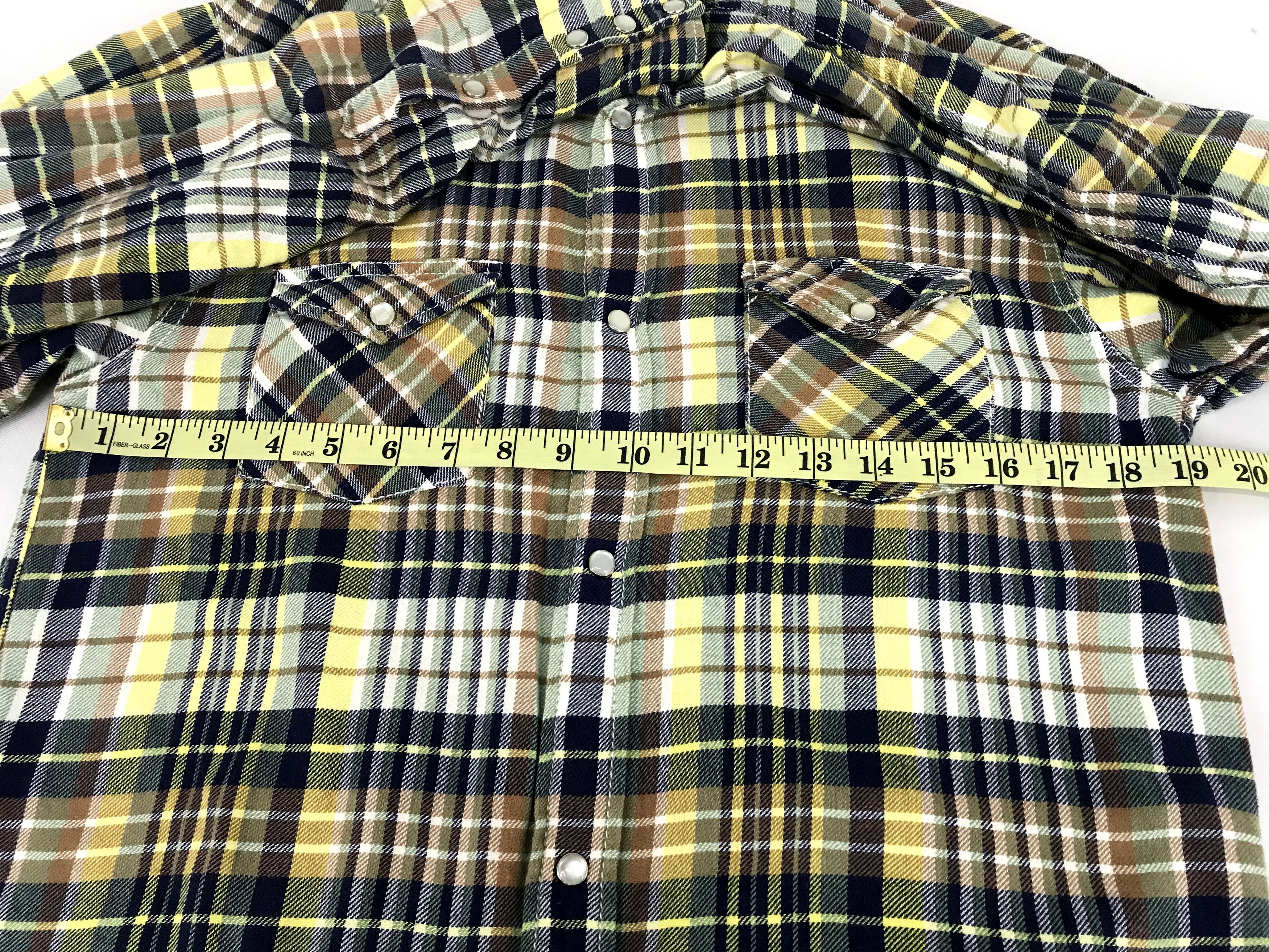 Flannel Vintage Alright Still Western Flannel Shirt Snap Button Size US M / EU 48-50 / 2 - 9 Thumbnail