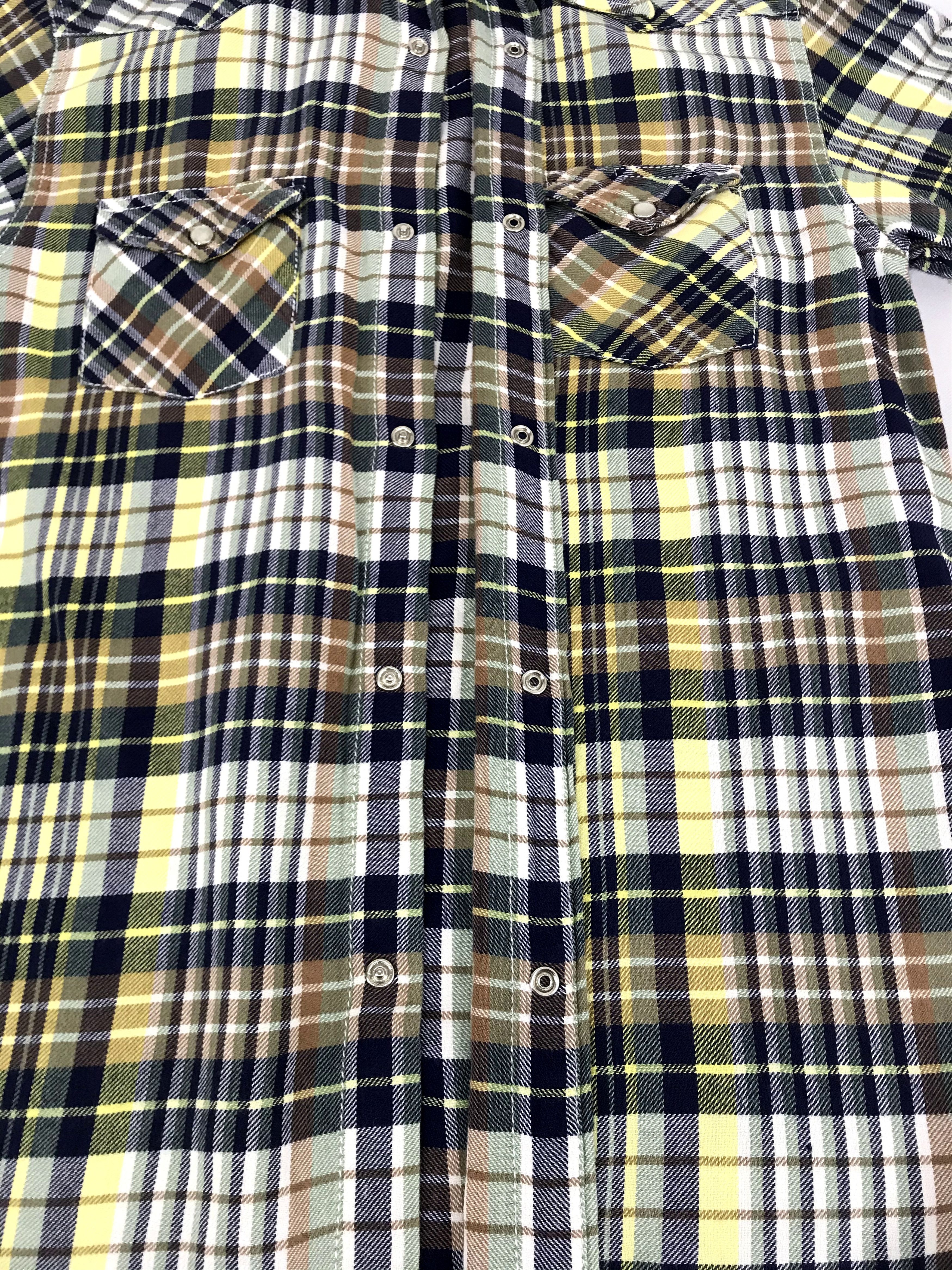 Flannel Vintage Alright Still Western Flannel Shirt Snap Button Size US M / EU 48-50 / 2 - 4 Thumbnail