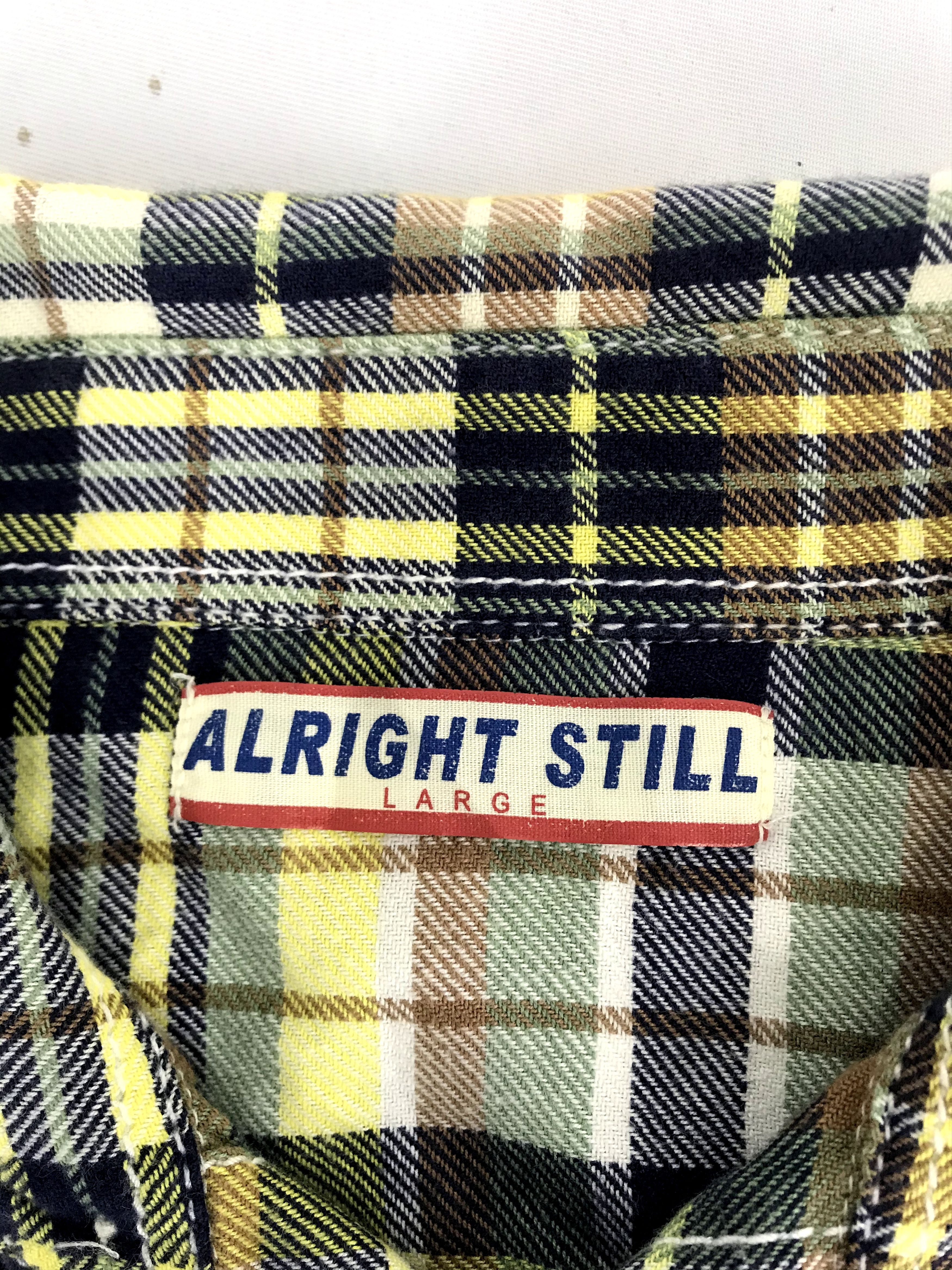 Flannel Vintage Alright Still Western Flannel Shirt Snap Button Size US M / EU 48-50 / 2 - 6 Thumbnail
