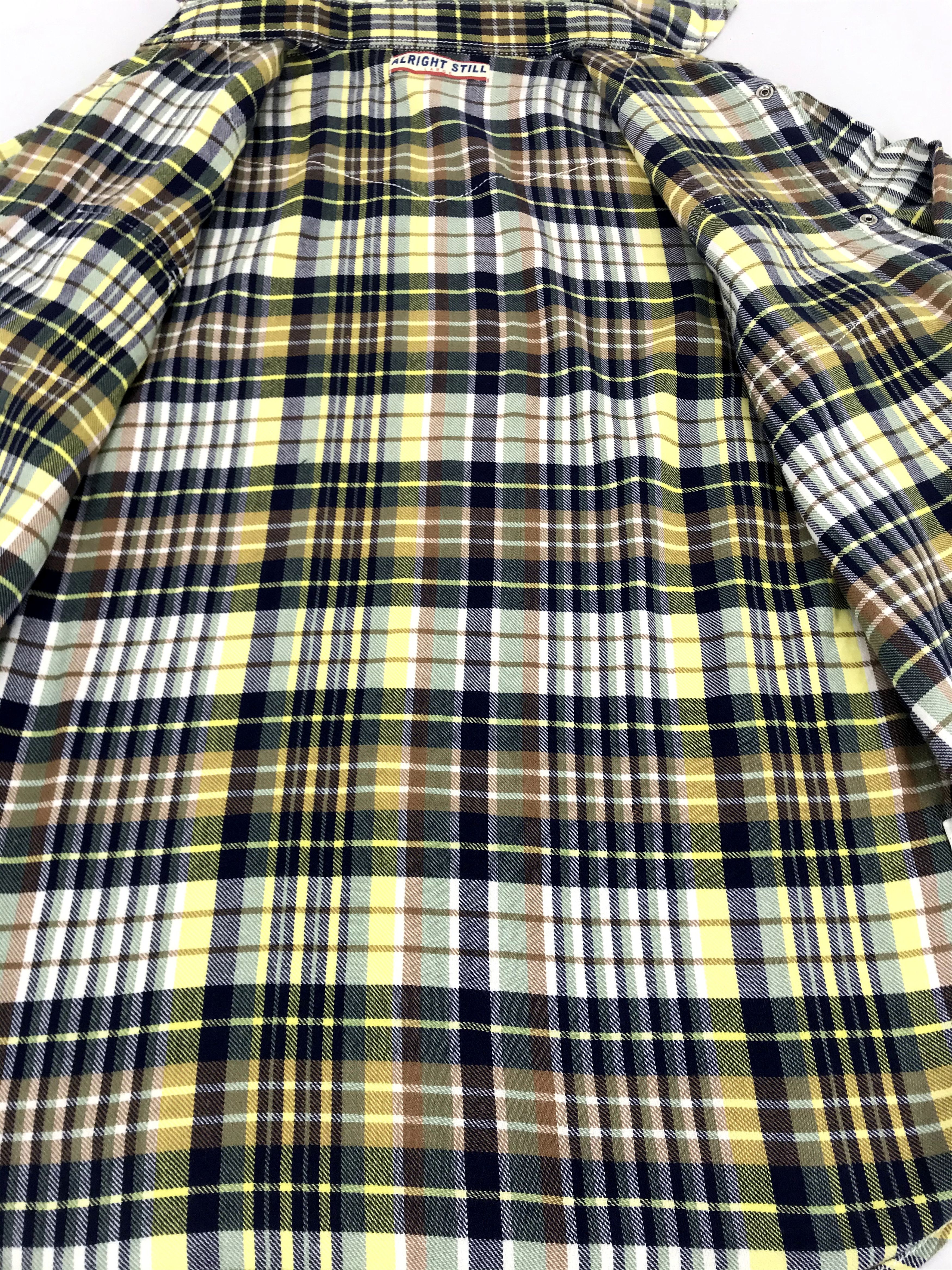 Flannel Vintage Alright Still Western Flannel Shirt Snap Button Size US M / EU 48-50 / 2 - 5 Thumbnail