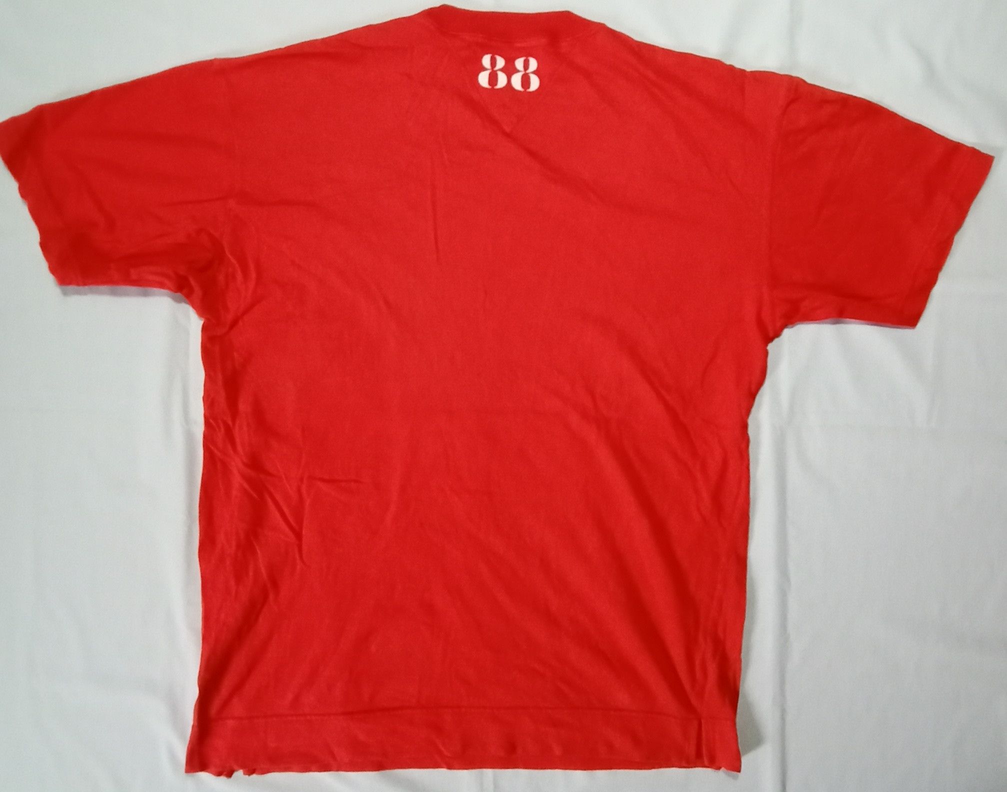 Vintage Peter Hilford U.S Marine Red Tee Like Tommy Hilfiger Logo Size US M / EU 48-50 / 2 - 5 Thumbnail