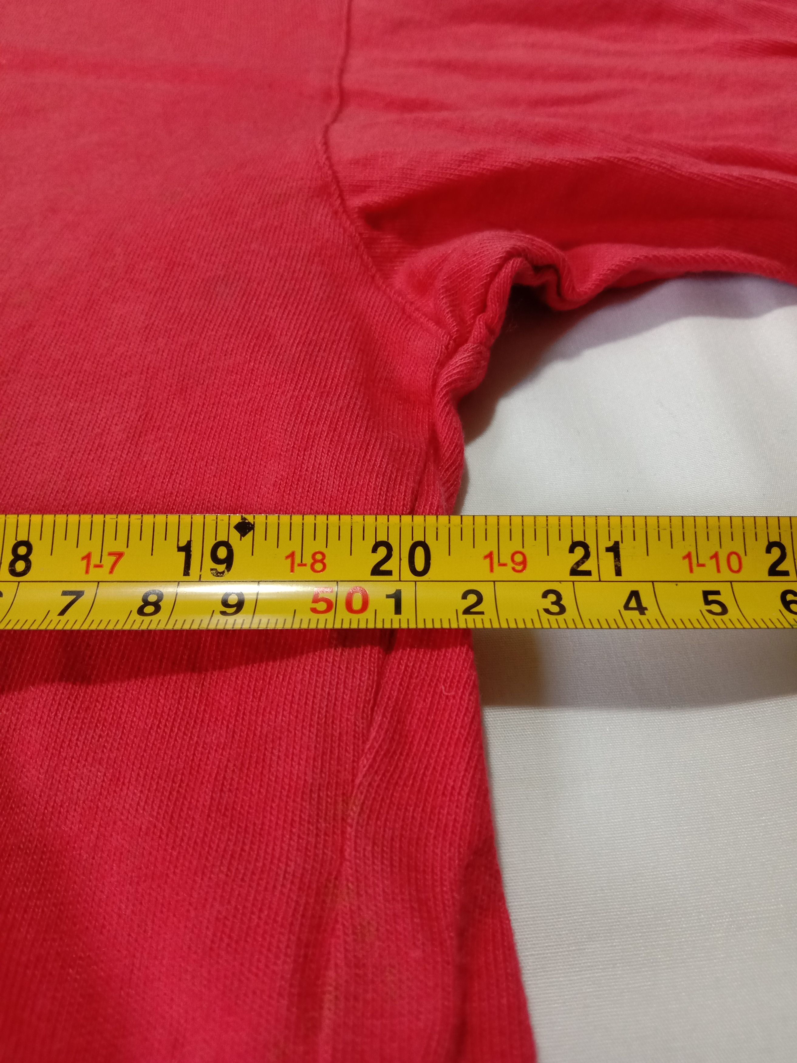 Vintage Peter Hilford U.S Marine Red Tee Like Tommy Hilfiger Logo Size US M / EU 48-50 / 2 - 6 Thumbnail