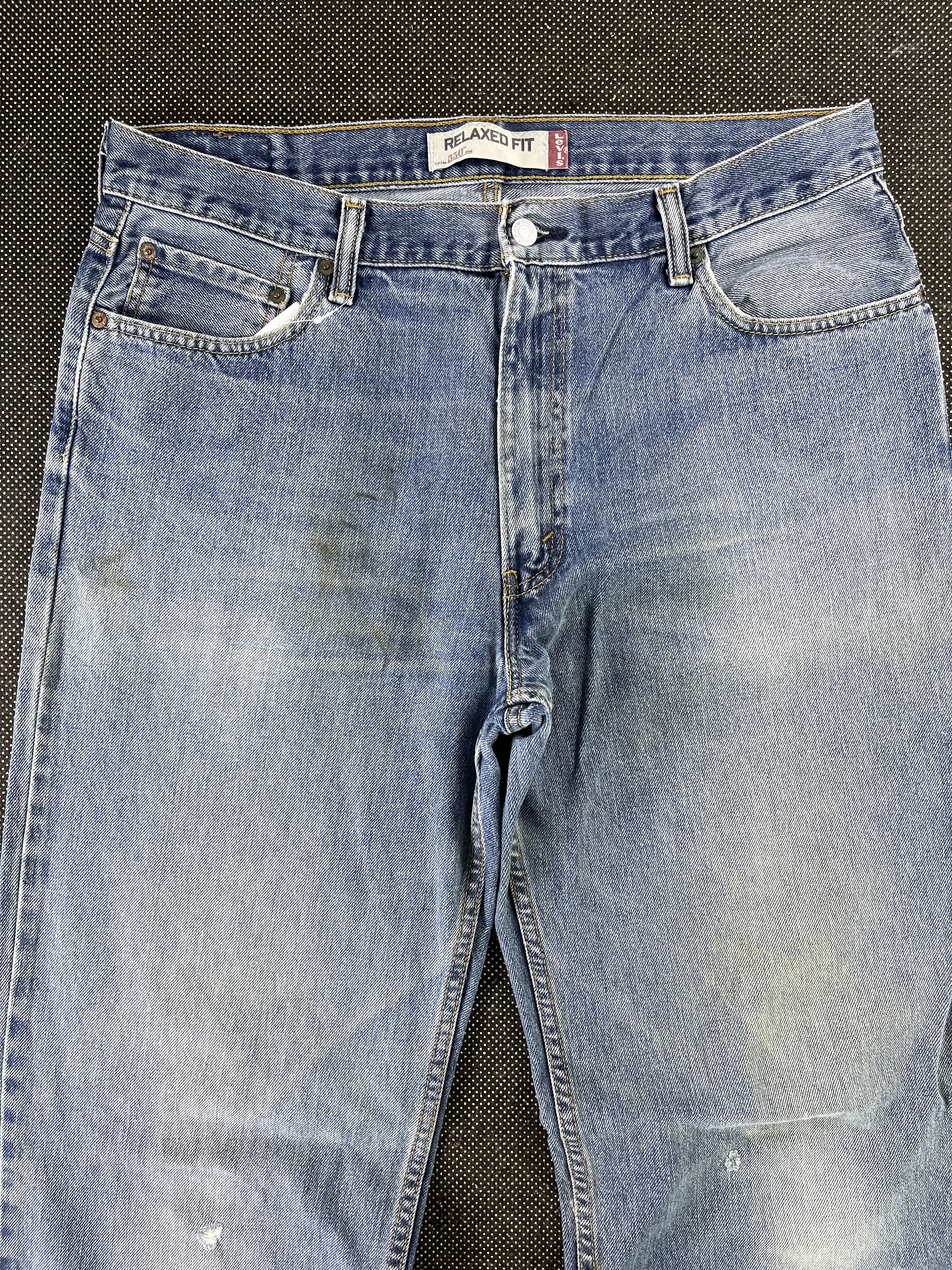Levi's Vintage Levis 550 Relaxed Fit Jeans - J093 Size US 36 / EU 52 - 3 Thumbnail