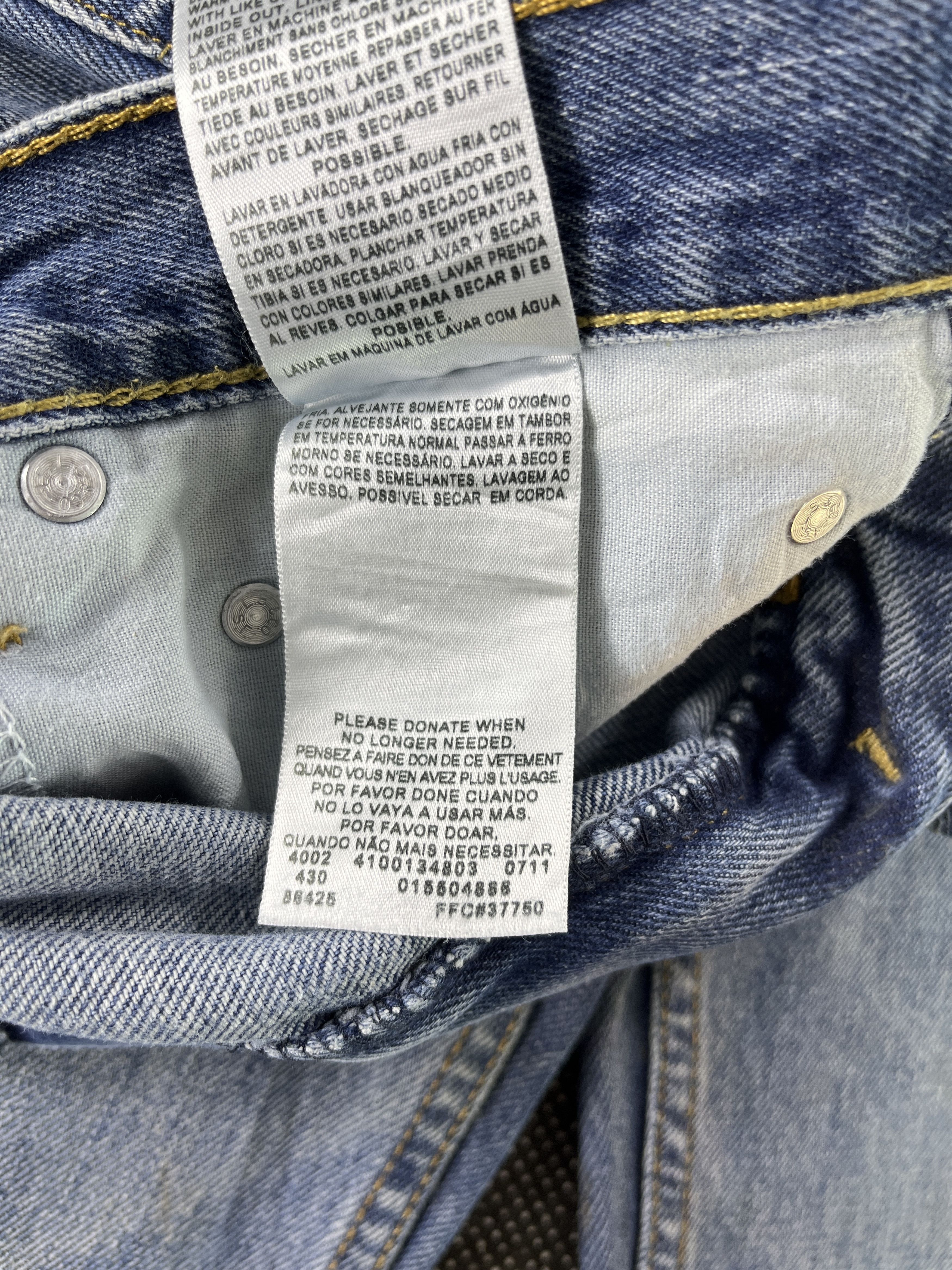 Levi's Vintage Levis 550 Relaxed Fit Jeans - J093 Size US 36 / EU 52 - 8 Thumbnail