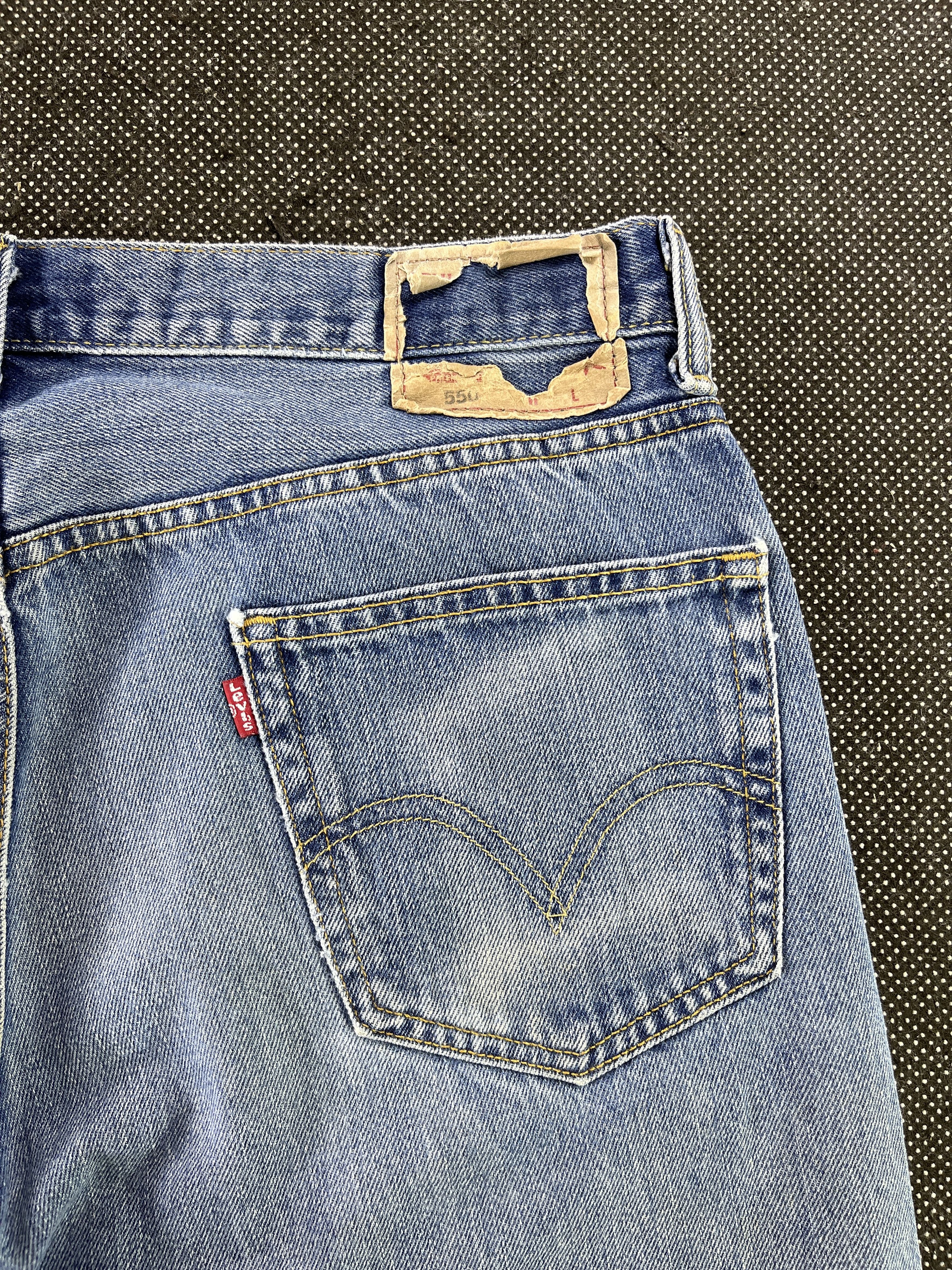 Levi's Vintage Levis 550 Relaxed Fit Jeans - J093 Size US 36 / EU 52 - 9 Thumbnail