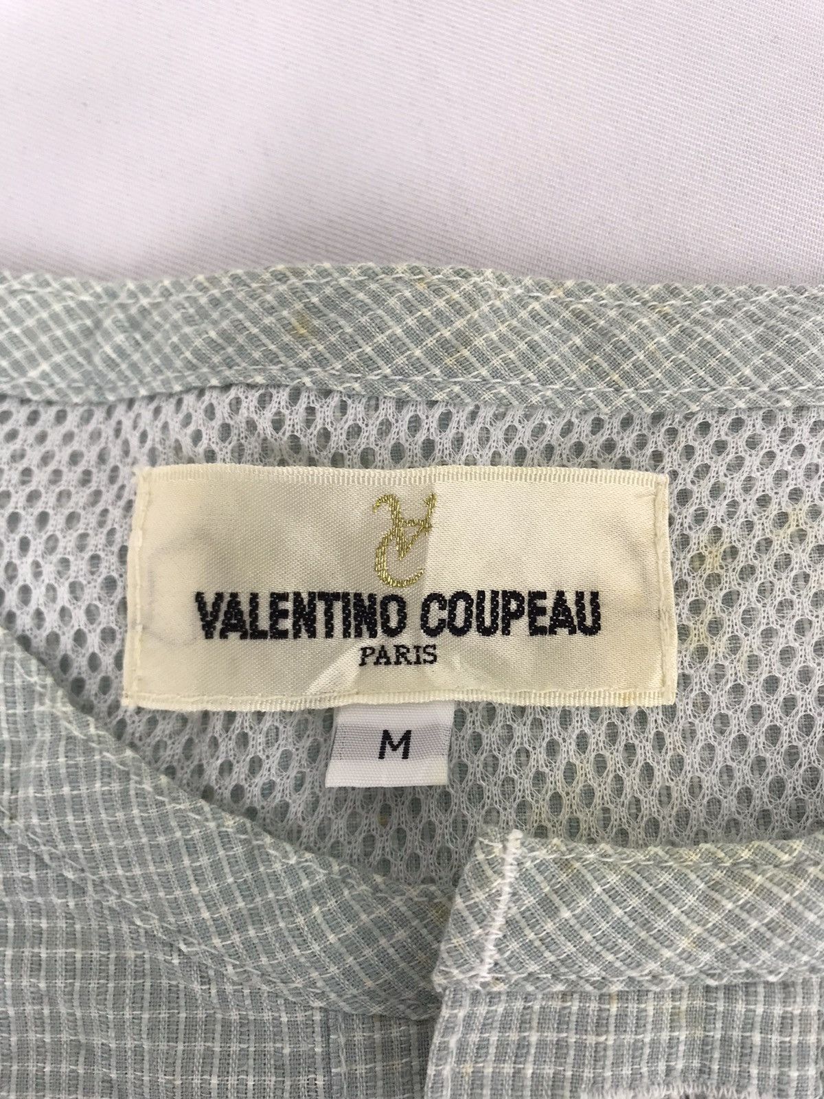 Designer Valentino Coupeau Paris Inspire Designer Tee Checked Size US L / EU 52-54 / 3 - 3 Thumbnail