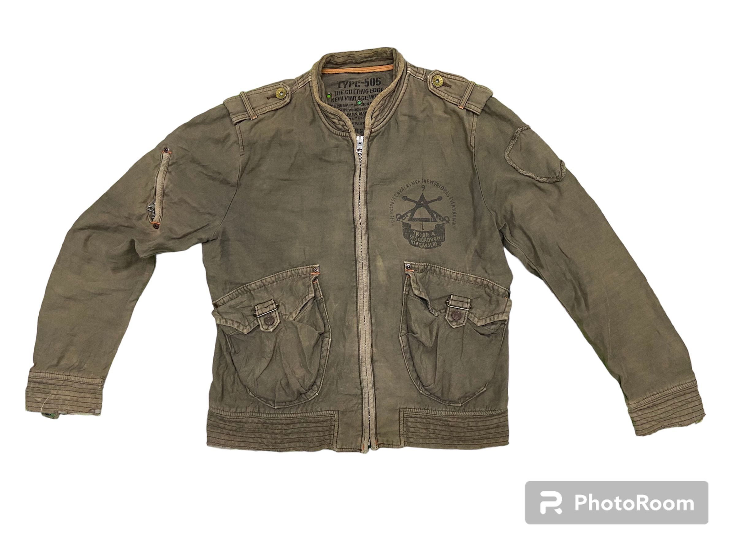 🔥🔥🔥Rare vintage edwin jacket multi pocket military style