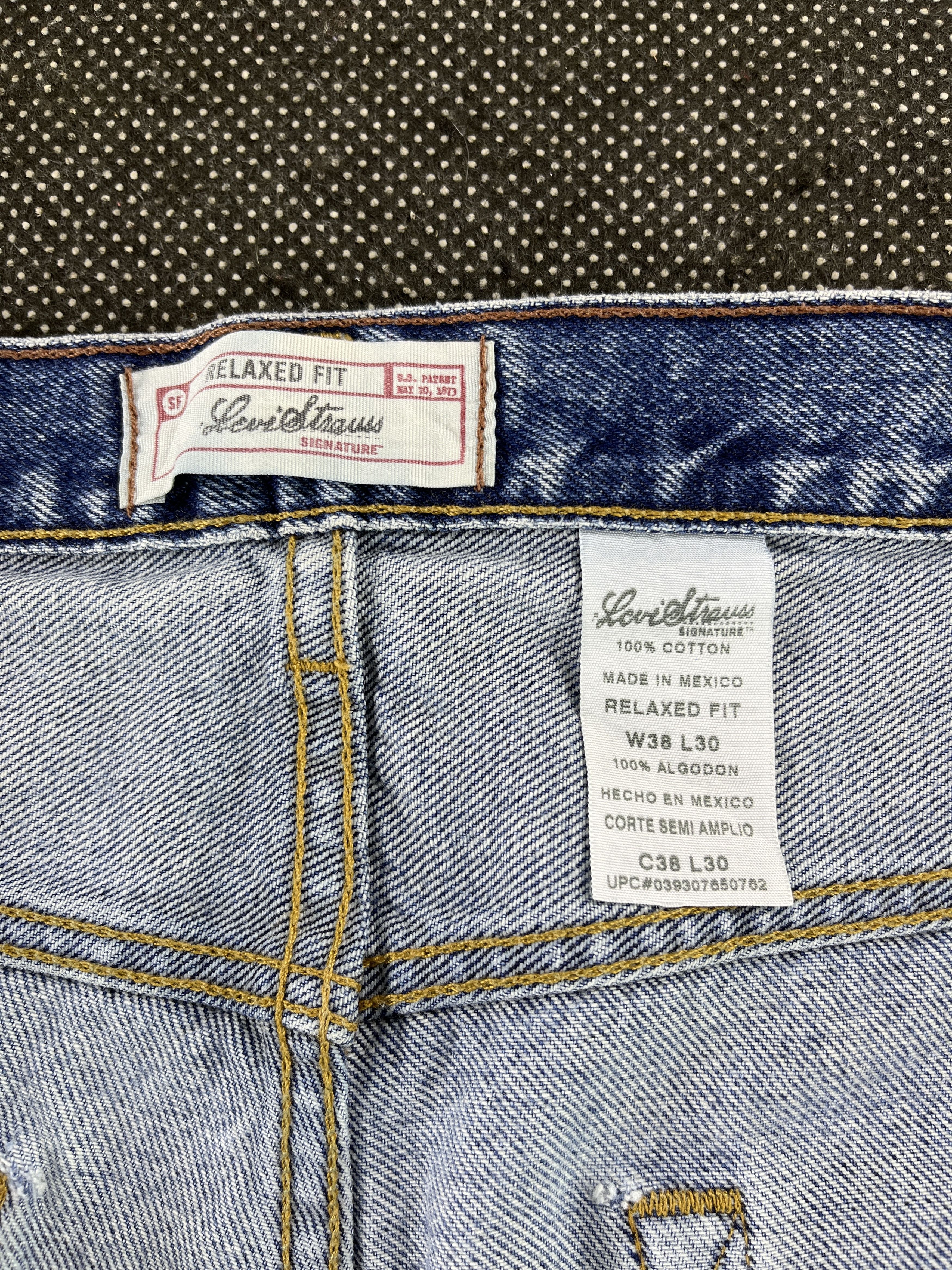 Levi's Vintage Denim Levis Signature Stone Wash Jeans - J111 Size US 38 / EU 54 - 7 Thumbnail