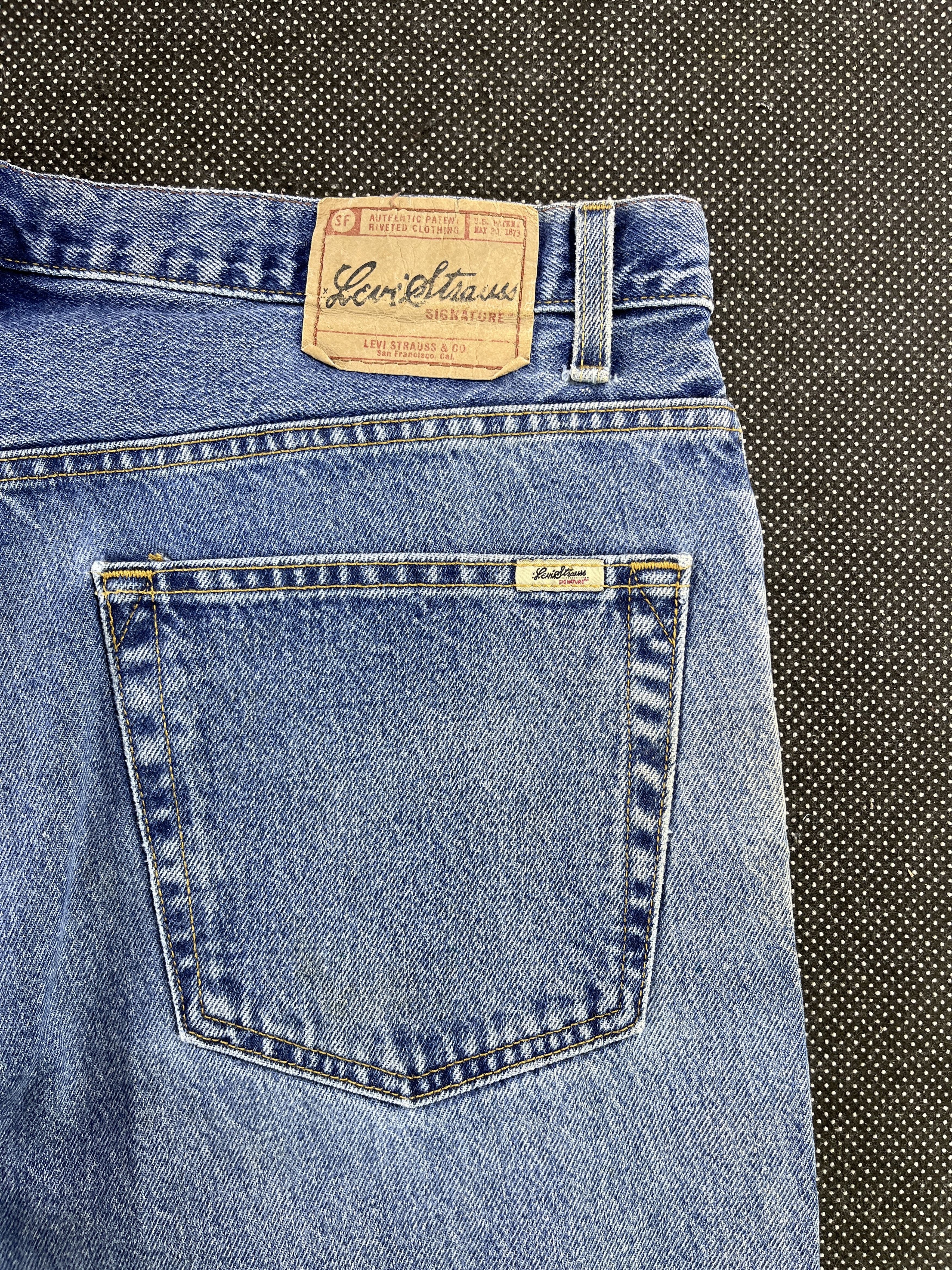 Levi's Vintage Denim Levis Signature Stone Wash Jeans - J111 Size US 38 / EU 54 - 9 Thumbnail