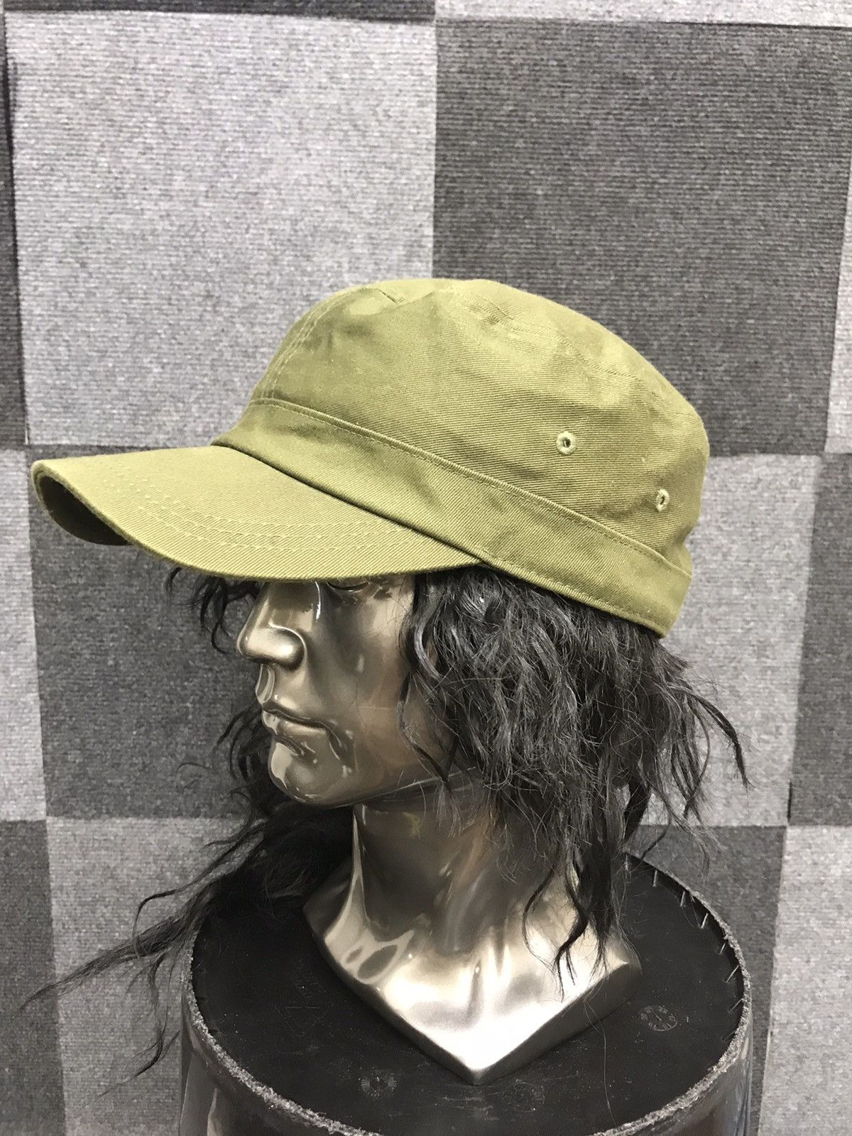 BEAMSBOY Military Green Pointer Cap