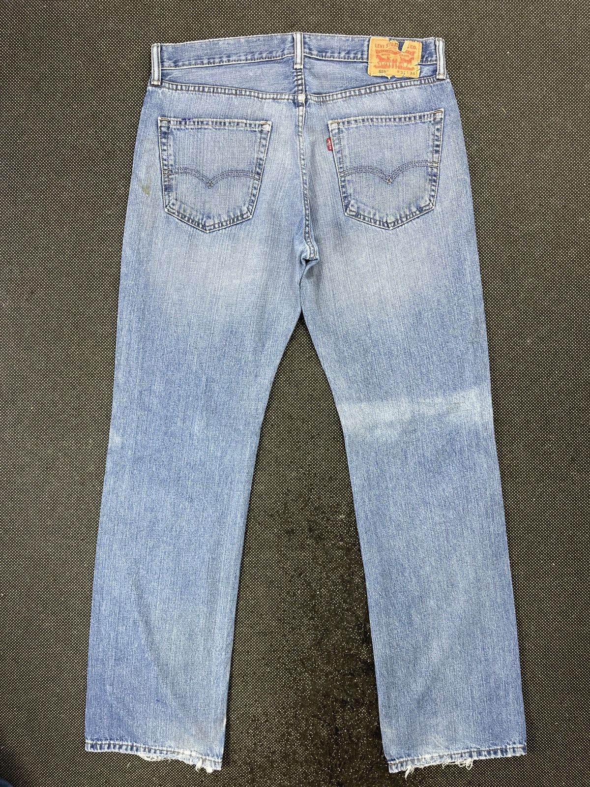 Levi's Vintage Levis 559 Distressed Jeans - J537 Size US 35 - 2 Thumbnail