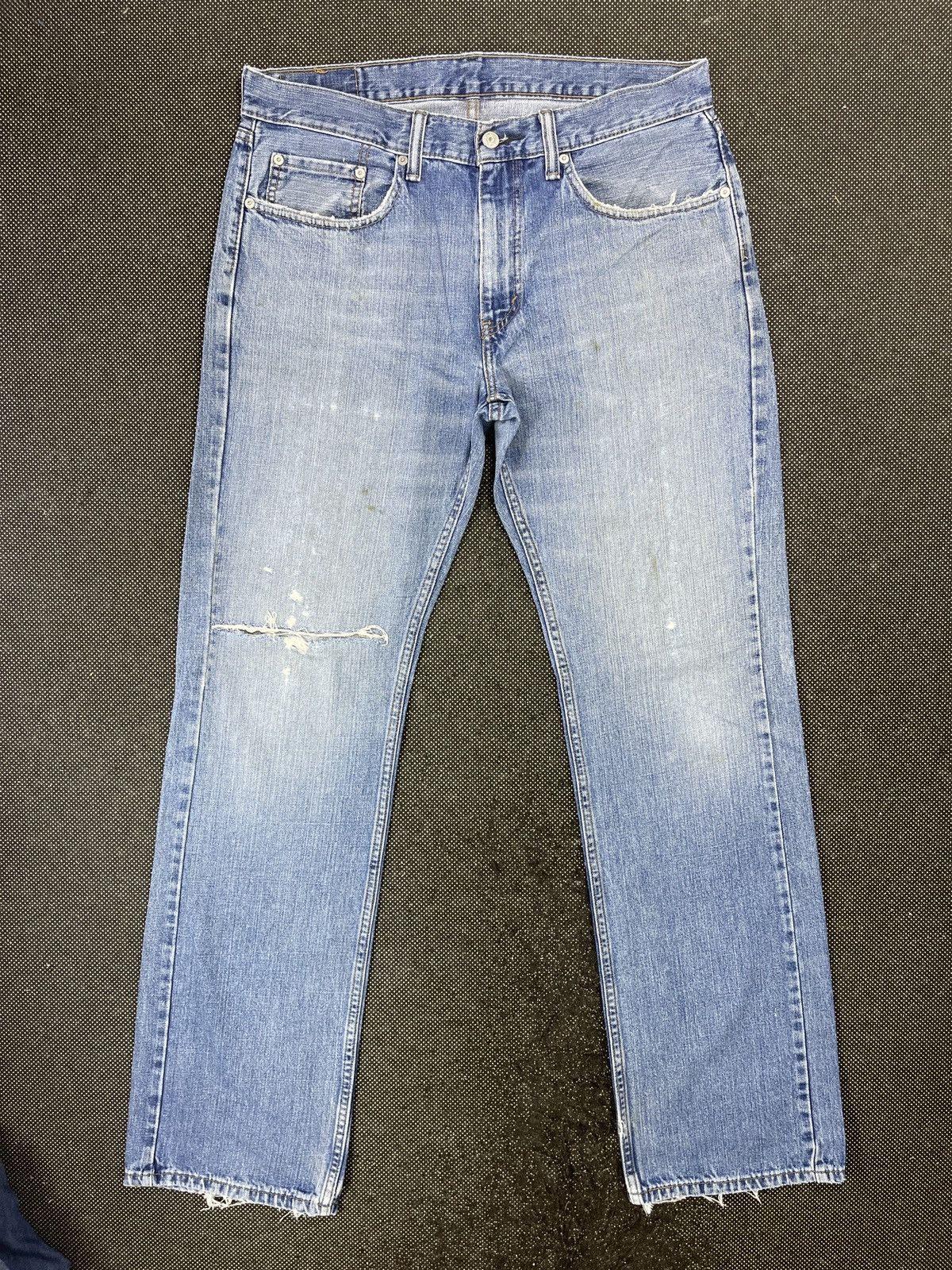 image of Levis 559 Distressed Jeans - J537 in Blue, Men's (Size 35)