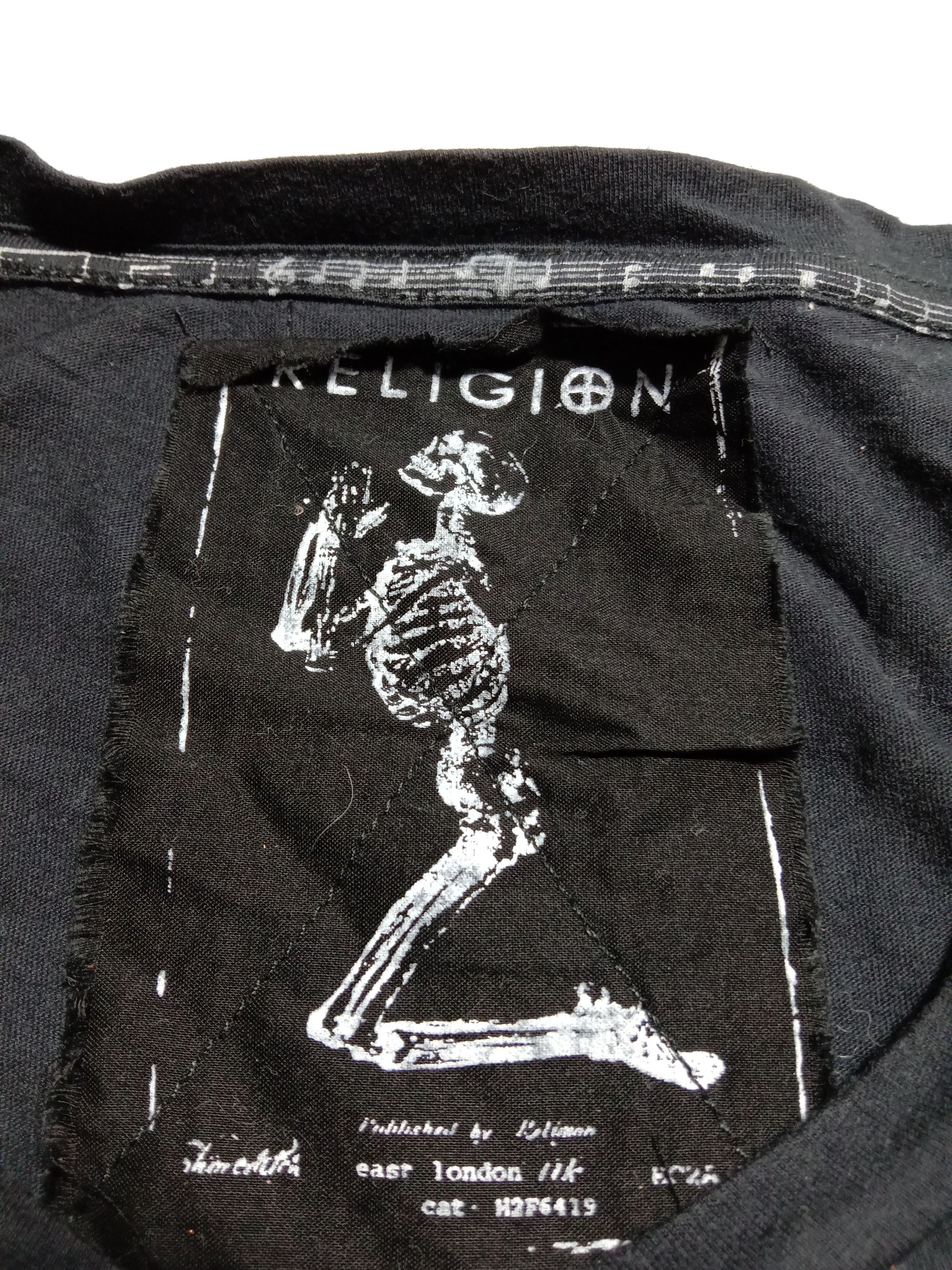 Other Religion Anarchy Tee Seditionaries Striped Unisex Tee Size M / US 6-8 / IT 42-44 - 3 Thumbnail