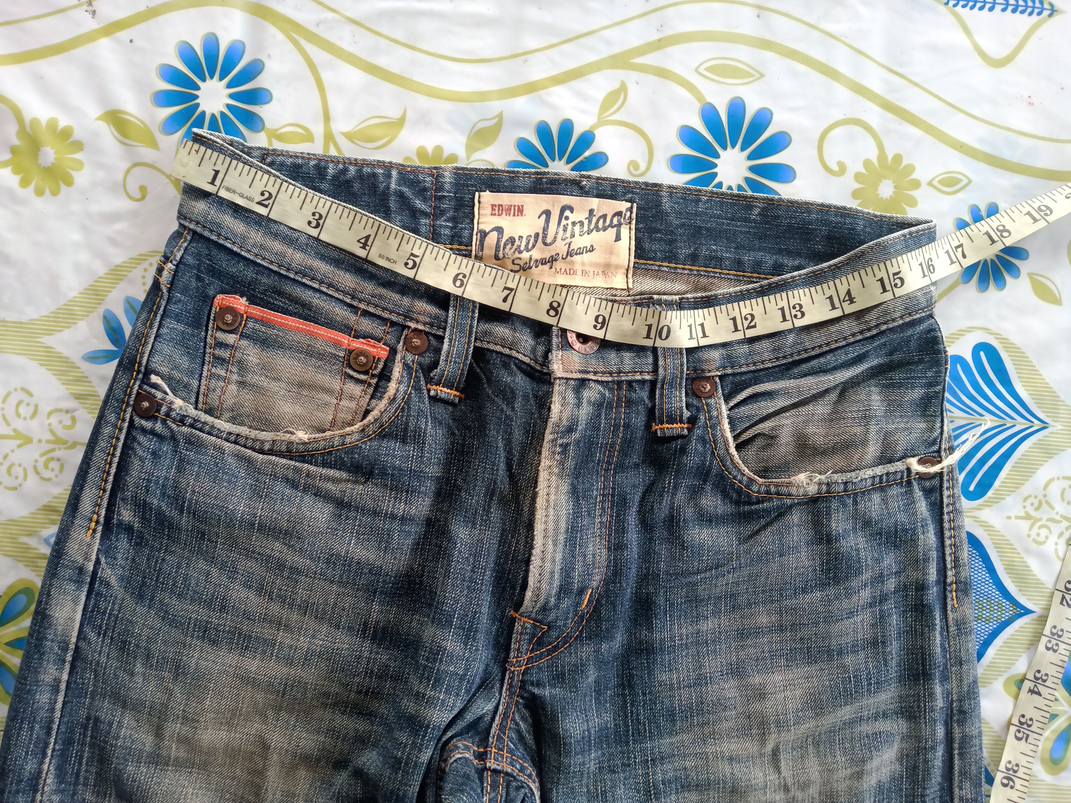 Edwin Edwin Made In Japan New Vintage Salvage jeans Size US 33 - 7 Thumbnail