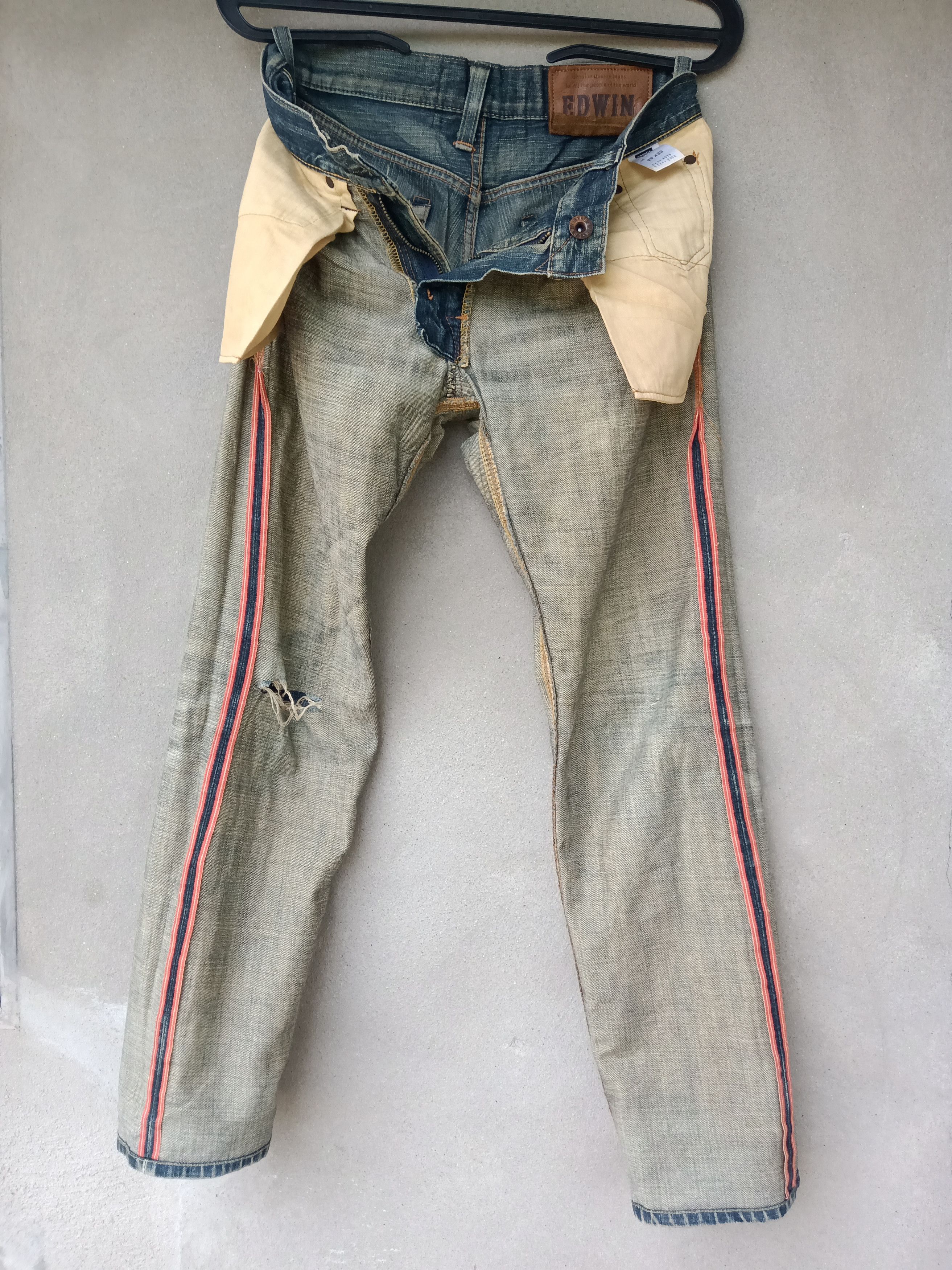 Edwin Edwin Made In Japan New Vintage Salvage jeans Size US 33 - 17 Thumbnail