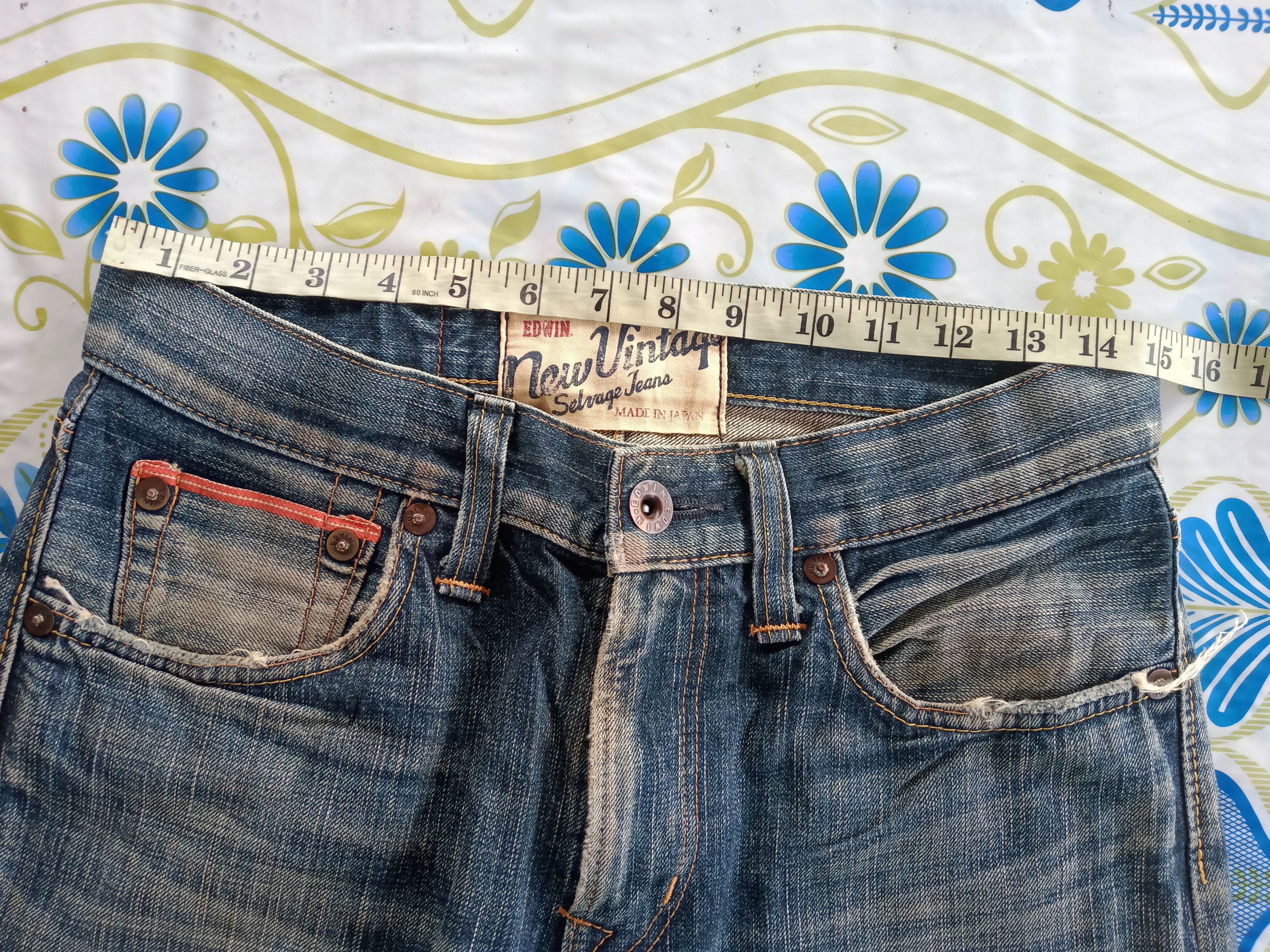Edwin Edwin Made In Japan New Vintage Salvage jeans Size US 33 - 8 Thumbnail
