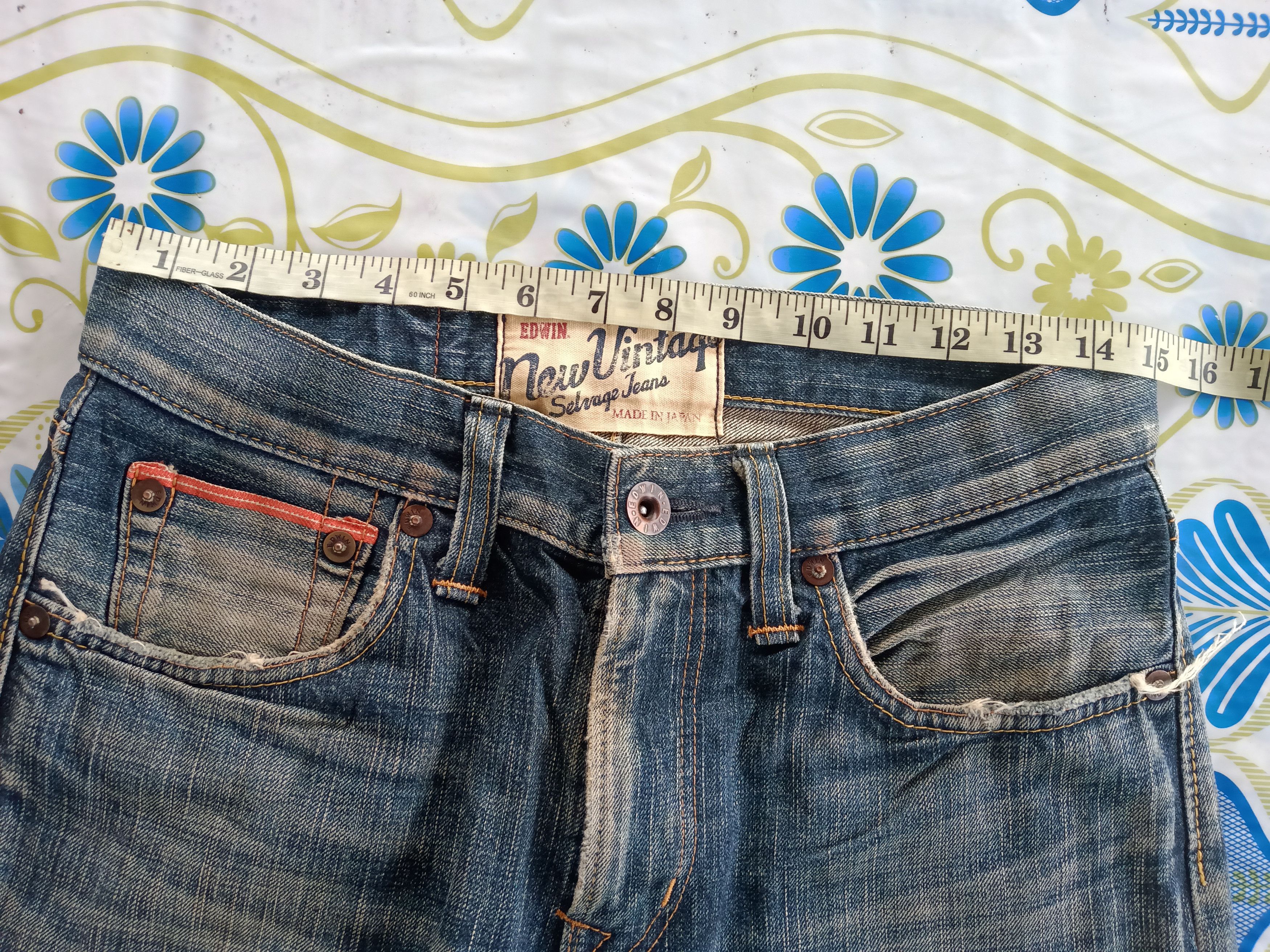 Edwin Edwin Made In Japan New Vintage Salvage jeans Size US 33 - 9 Thumbnail