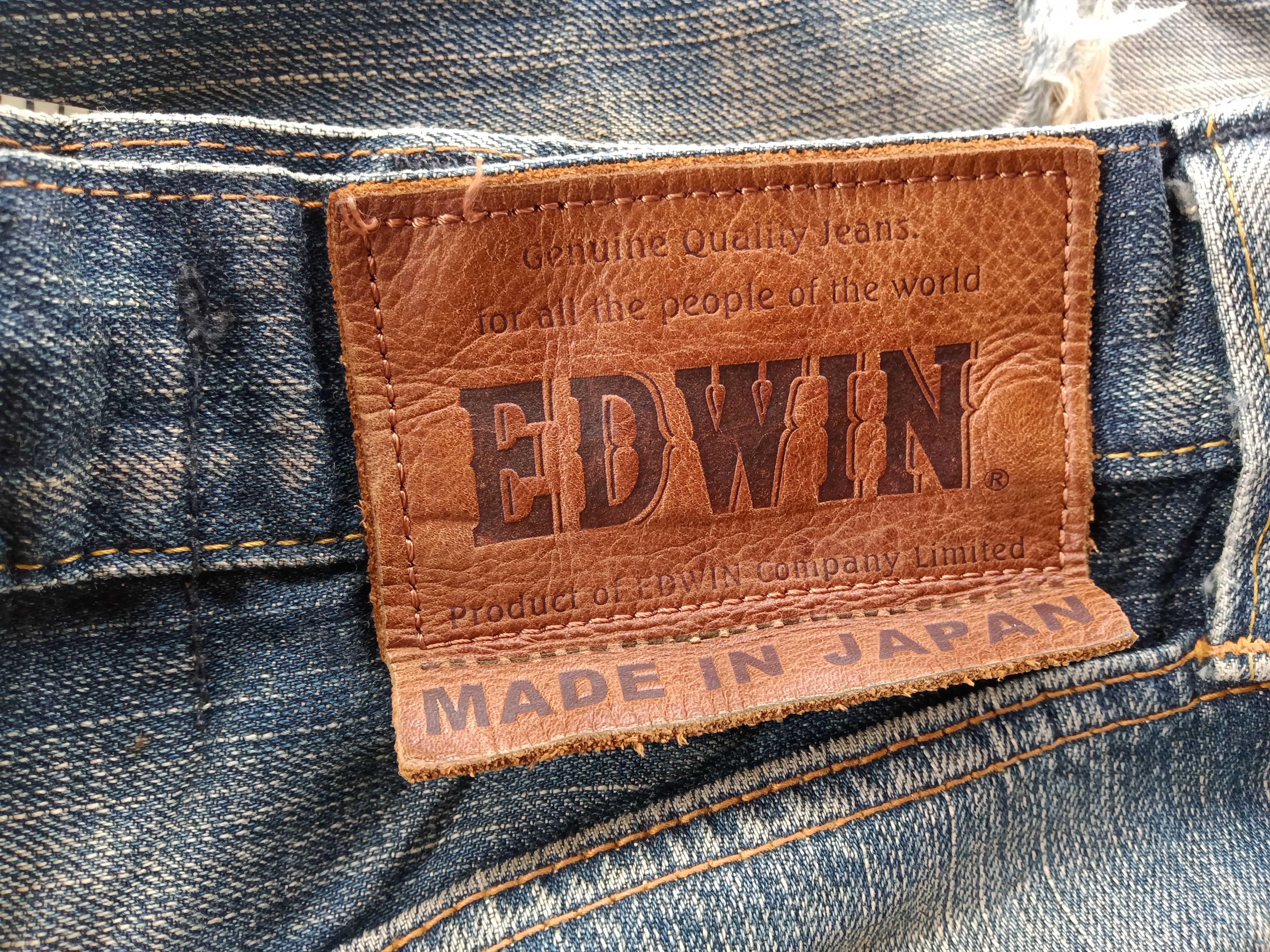 Edwin Edwin Made In Japan New Vintage Salvage jeans Size US 33 - 10 Thumbnail