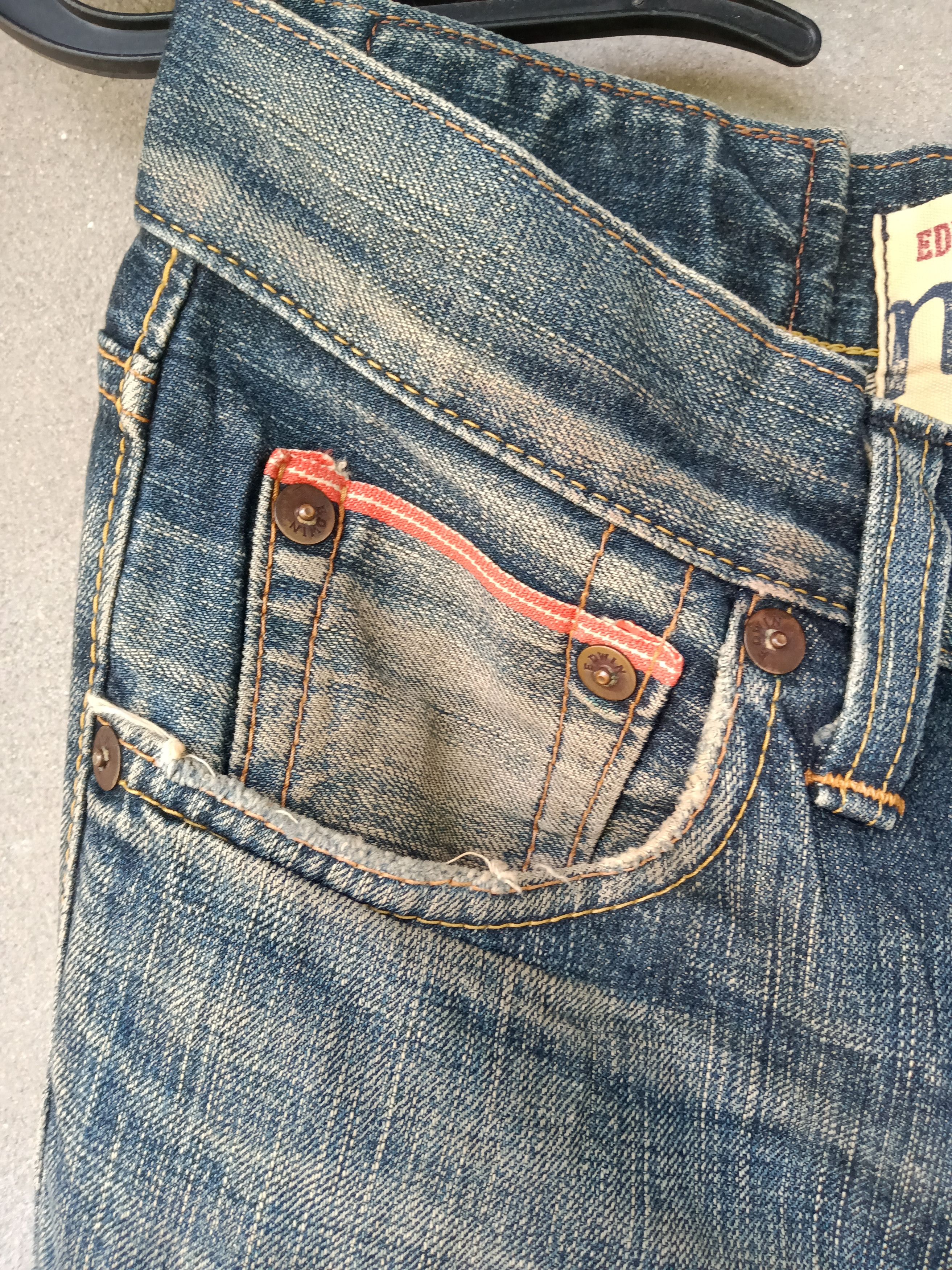 Edwin Edwin Made In Japan New Vintage Salvage jeans Size US 33 - 3 Thumbnail