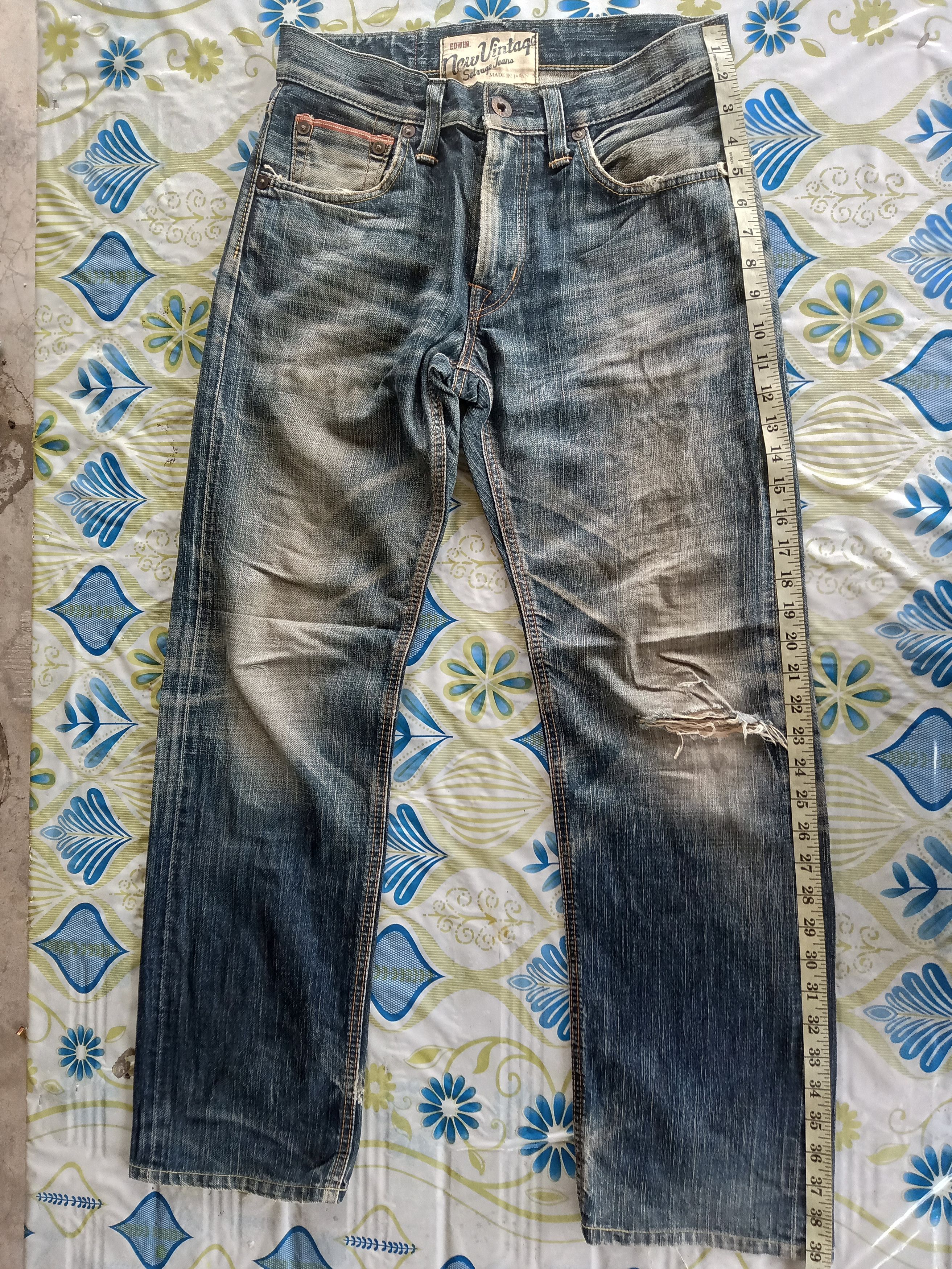 Edwin Edwin Made In Japan New Vintage Salvage jeans Size US 33 - 6 Thumbnail