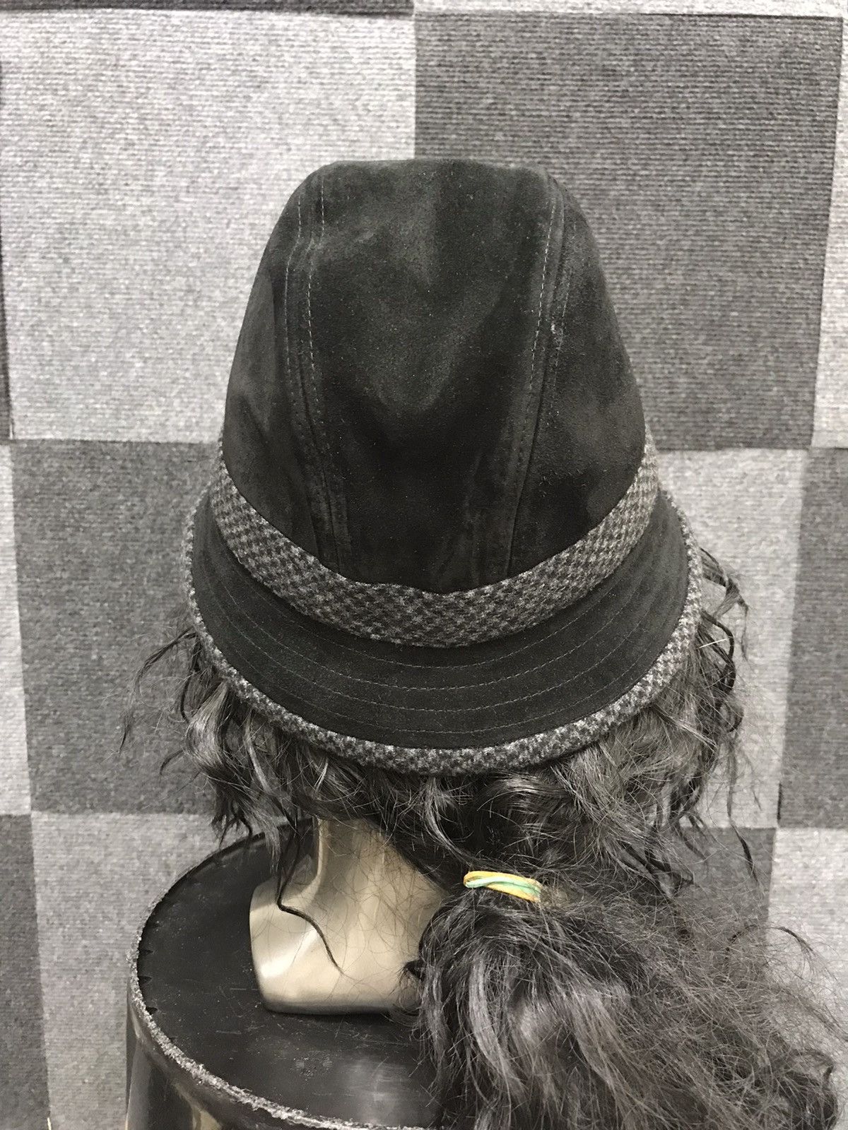 Vintage Tesi Made in Italy Suede Leather Hat Size ONE SIZE - 4 Thumbnail