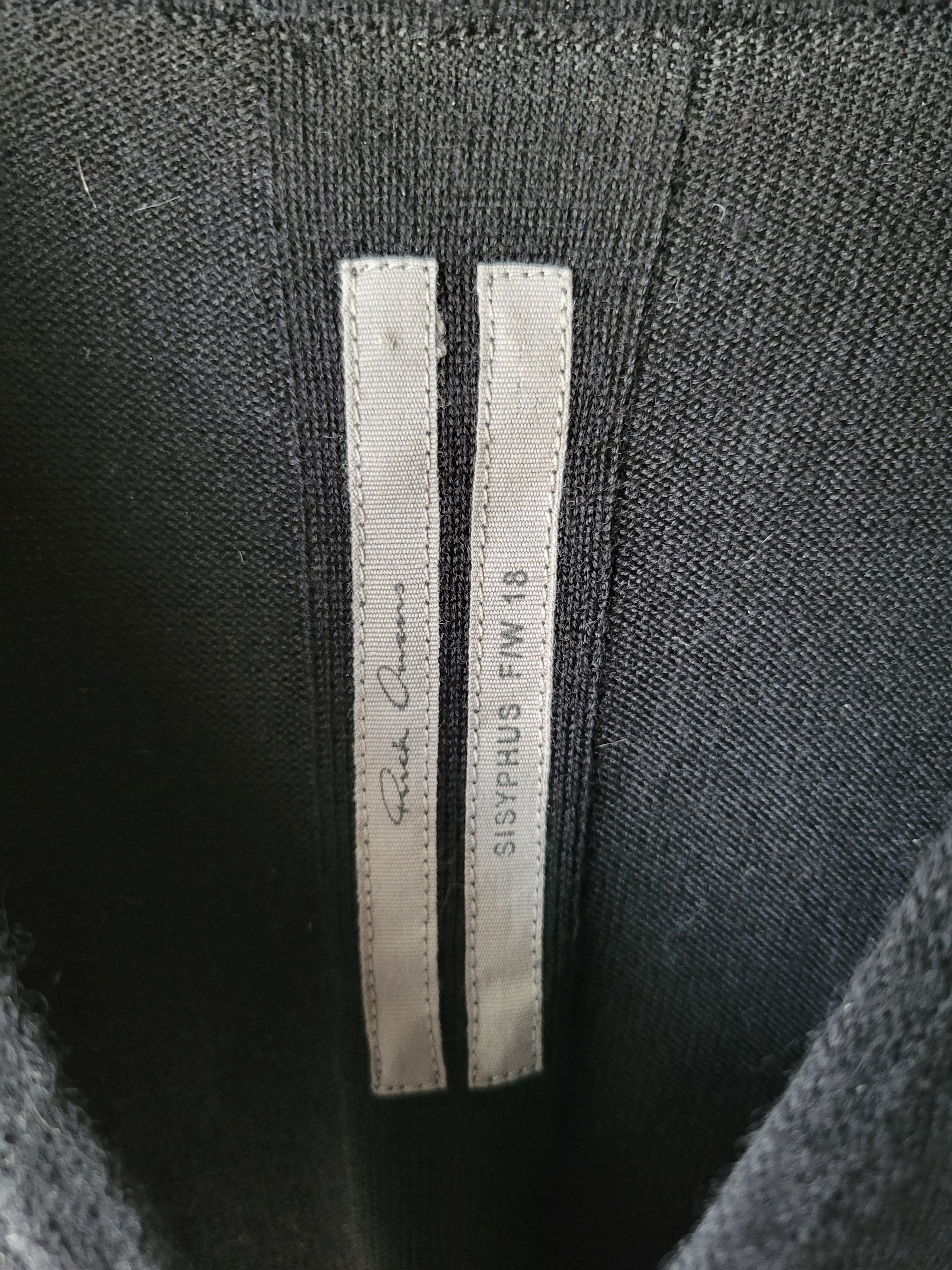 Rick Owens Cashmere Cutout Sweater L Size US L / EU 52-54 / 3 - 4 Thumbnail