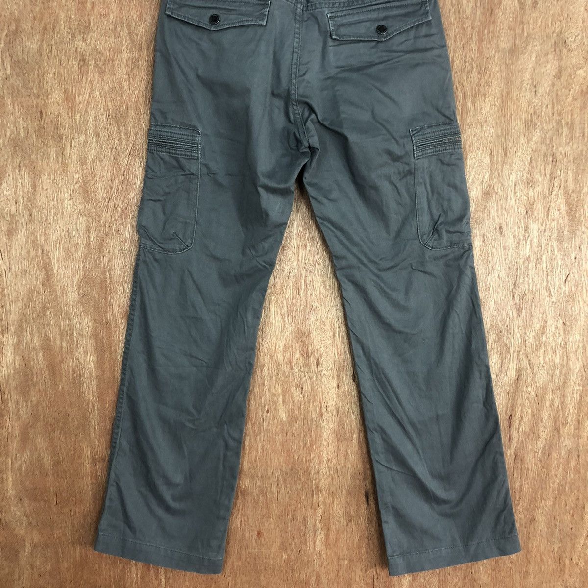 Japanese Brand DLL Style Up Uniqlo Grey Multipocket Cargo Pants #2109 Size US 30 / EU 46 - 11 Thumbnail