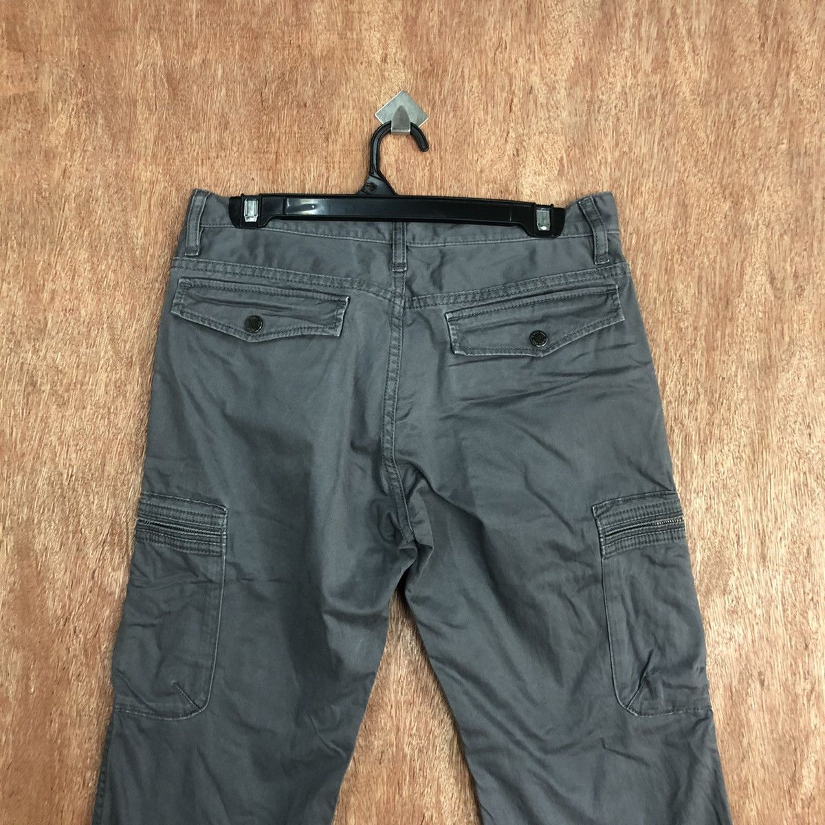 Japanese Brand DLL Style Up Uniqlo Grey Multipocket Cargo Pants #2109 Size US 30 / EU 46 - 10 Thumbnail