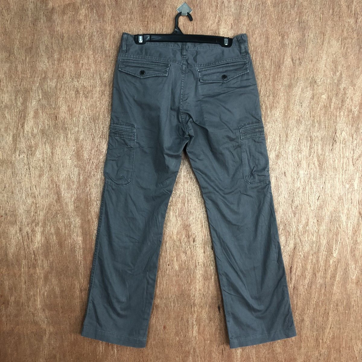 Japanese Brand DLL Style Up Uniqlo Grey Multipocket Cargo Pants #2109 Size US 30 / EU 46 - 9 Thumbnail