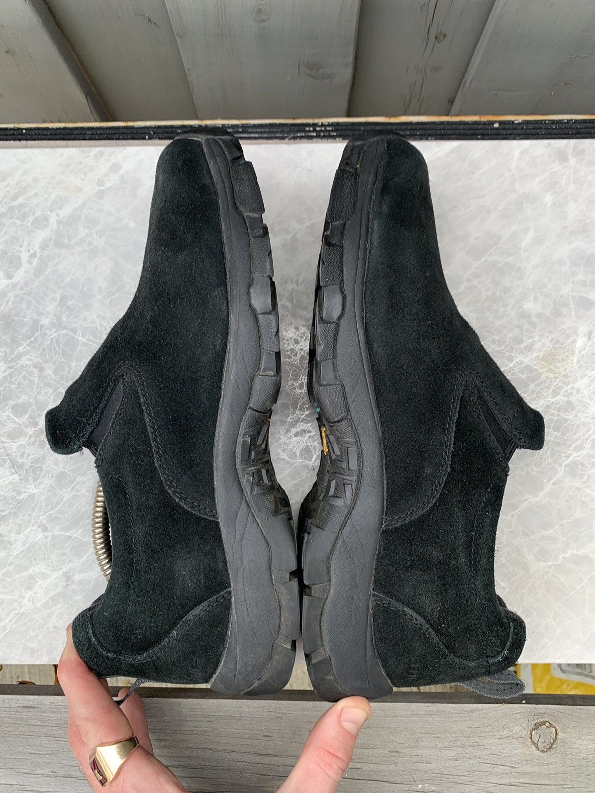 L.L. Bean × Vibram LL Bean Tek Suede Snow Clog Salomon Slip On Womens 9 Vibram Size US 9 / IT 39 - 3 Thumbnail