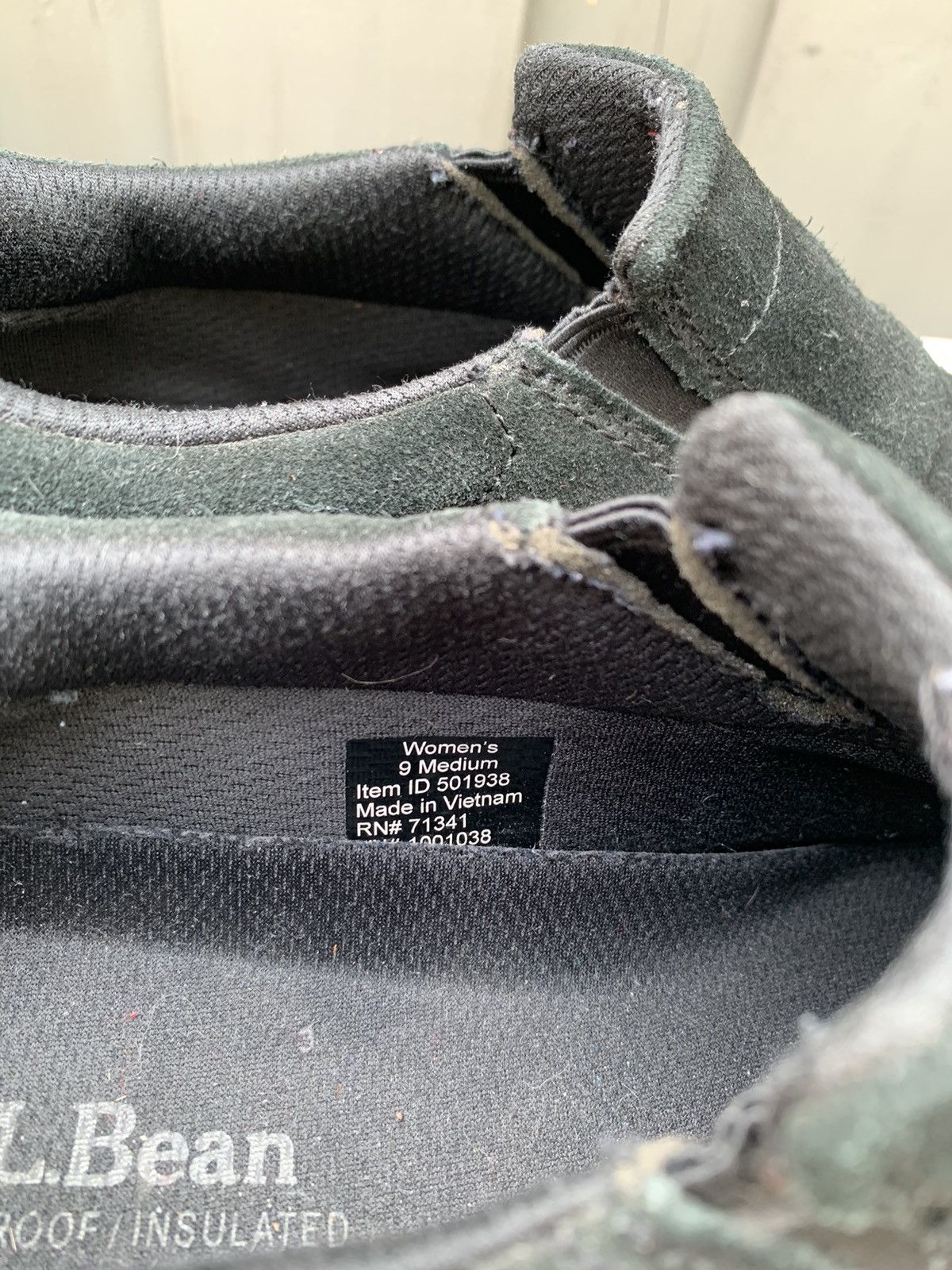 L.L. Bean × Vibram LL Bean Tek Suede Snow Clog Salomon Slip On Womens 9 Vibram Size US 9 / IT 39 - 11 Thumbnail