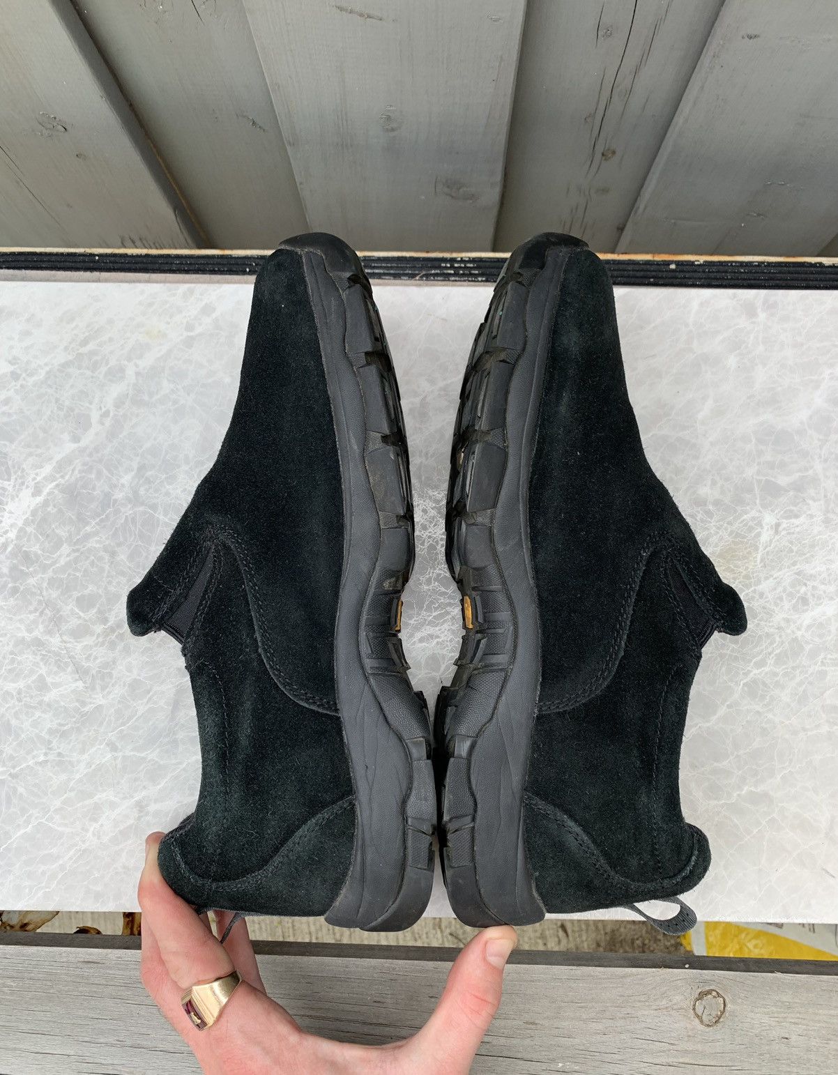 L.L. Bean × Vibram LL Bean Tek Suede Snow Clog Salomon Slip On Womens 9 Vibram Size US 9 / IT 39 - 2 Thumbnail