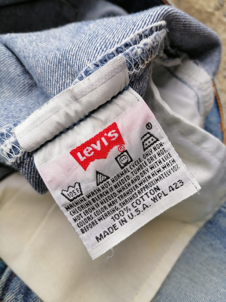Levi's × Levi's Vintage Clothing Levi's Strauss Fly Button Denim Jeans Size US 33 - 3 Thumbnail