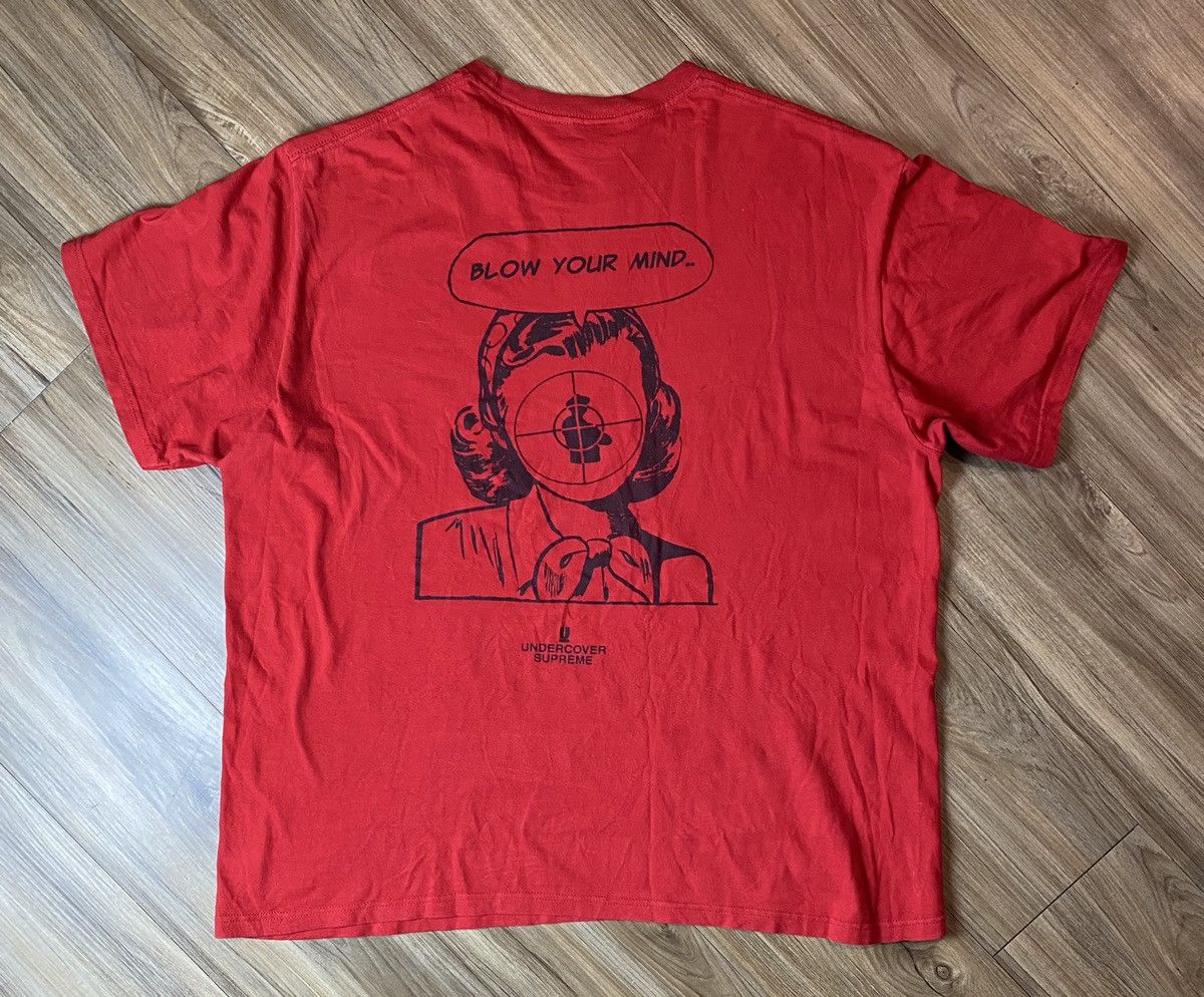 Pre-owned Supreme Undercover Public Enemy Tee In Red | ModeSens