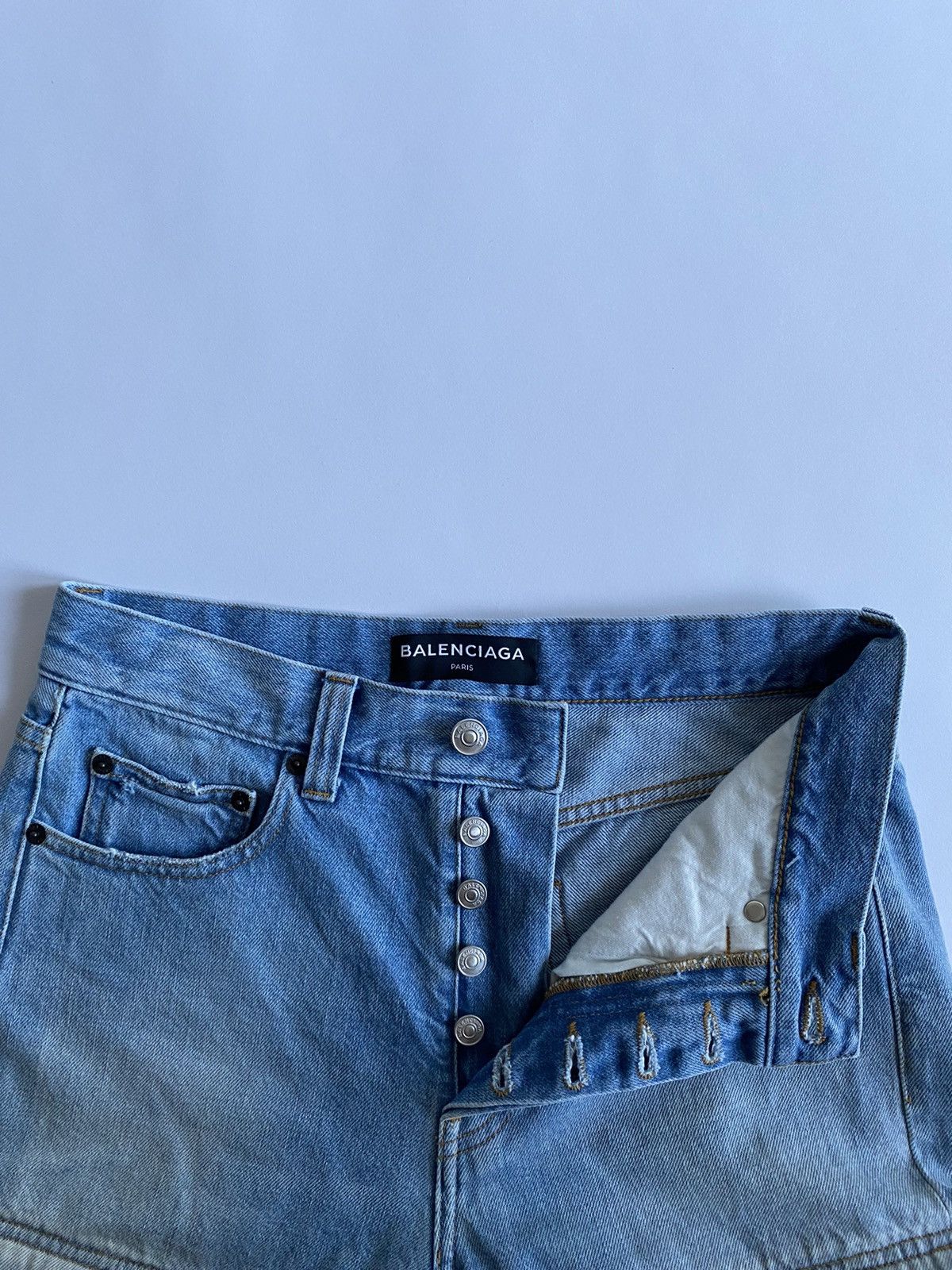 Balenciaga Balenciaga SS18 Runway Convertible Zip Jeans Size US 28 / EU 44 - 5 Thumbnail