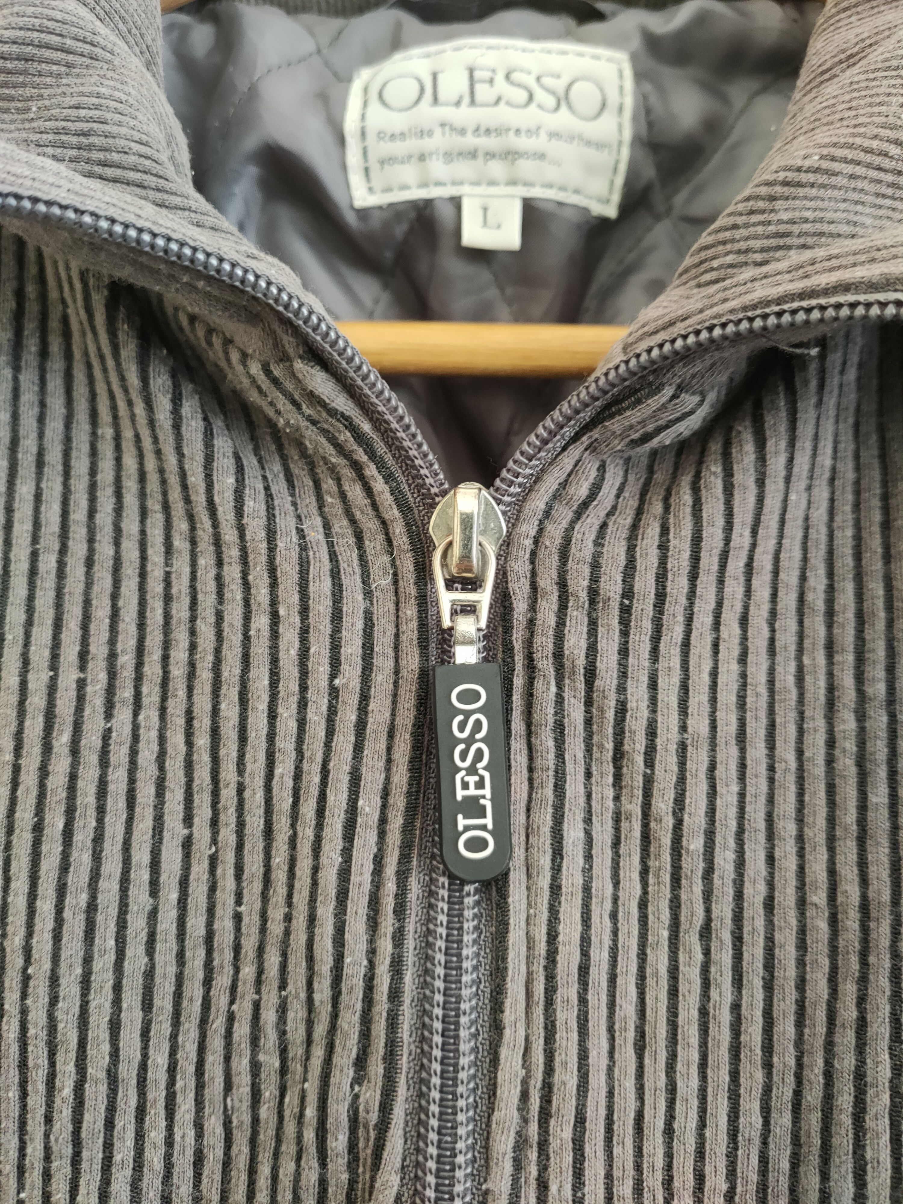 Japanese Brand × Vintage Very Rare Olesso Classic Zipup Jacket Size US L / EU 52-54 / 3 - 4 Thumbnail