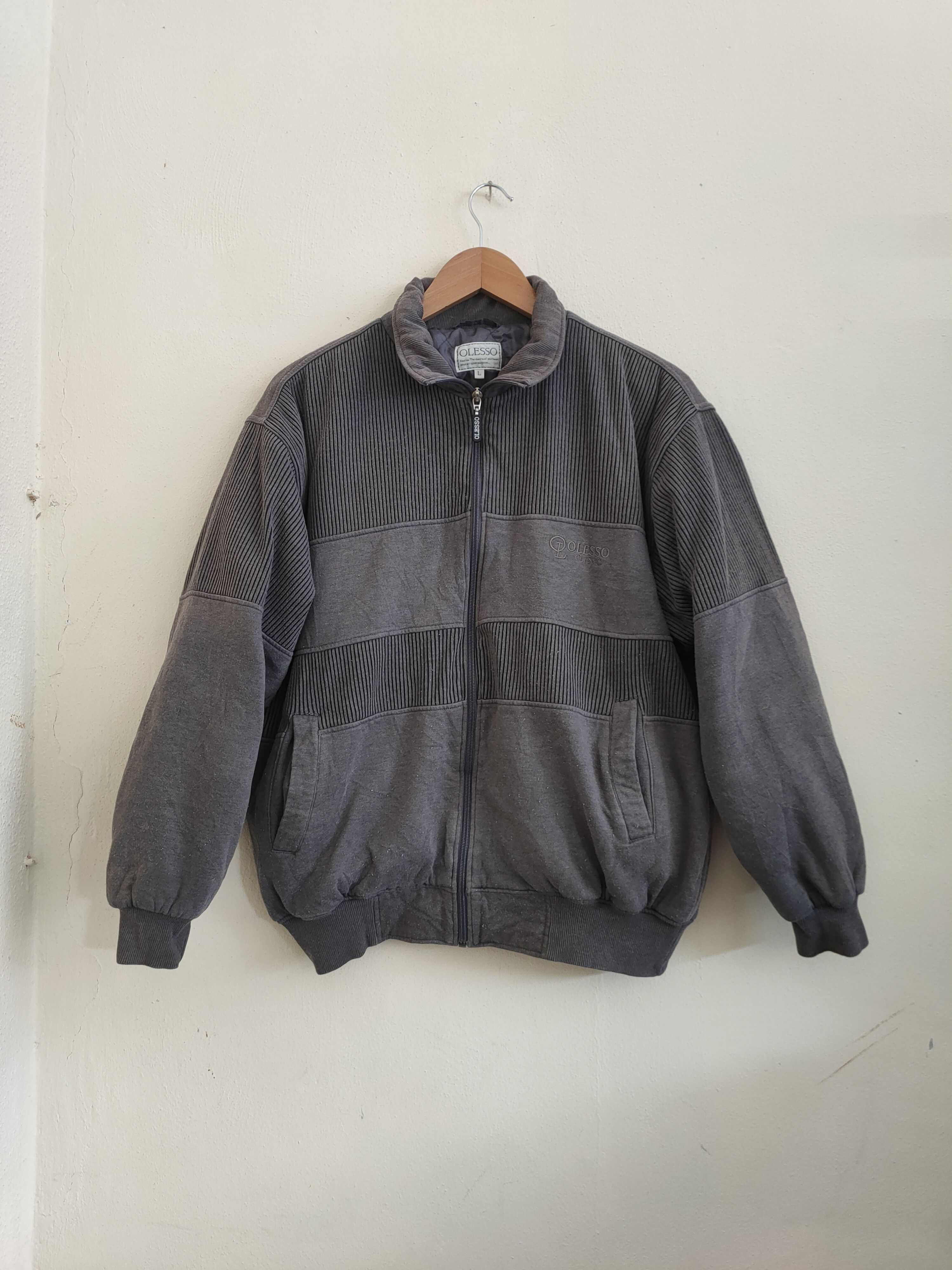 Japanese Brand × Vintage Very Rare Olesso Classic Zipup Jacket Size US L / EU 52-54 / 3 - 1 Thumbnail
