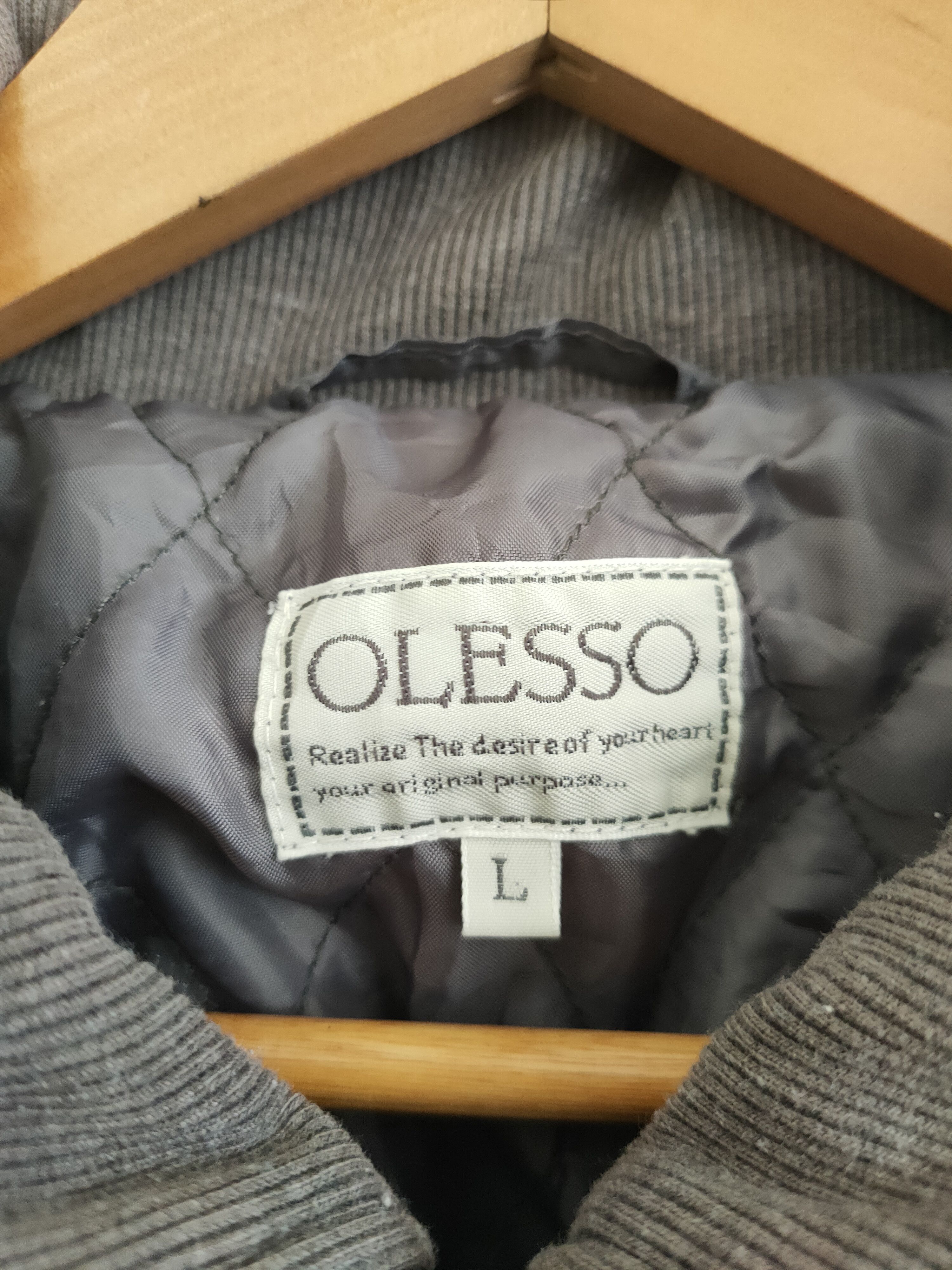 Japanese Brand × Vintage Very Rare Olesso Classic Zipup Jacket Size US L / EU 52-54 / 3 - 7 Thumbnail