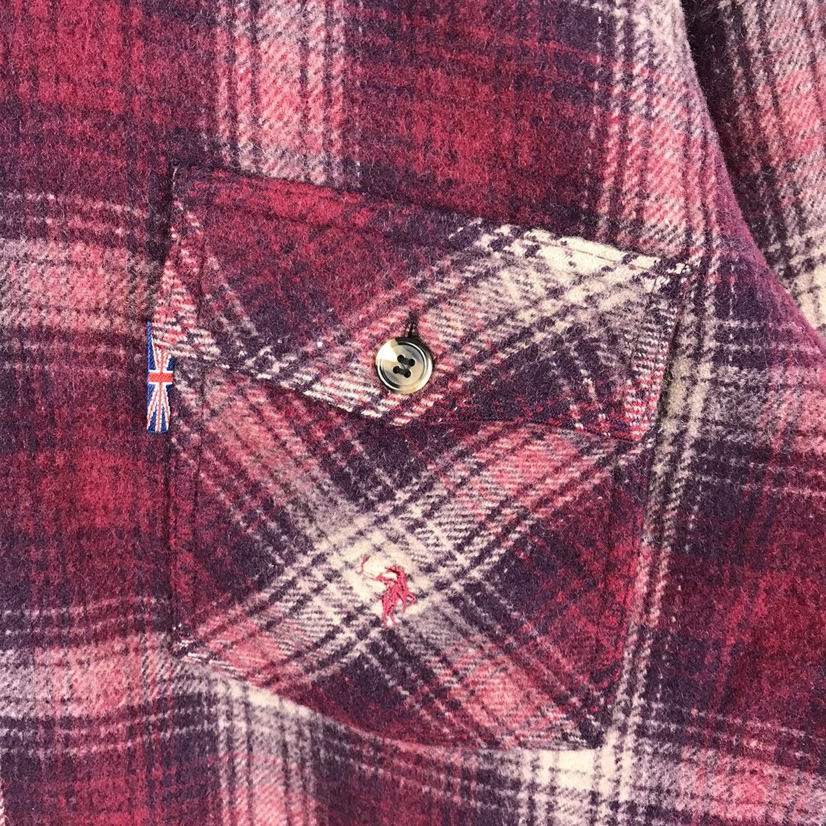Vintage Vintage Polo Small Pony Polo Country FleeceFlannel Jacket Size US M / EU 48-50 / 2 - 5 Thumbnail