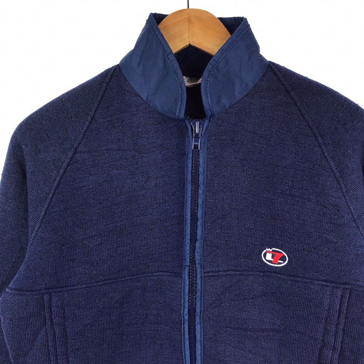 Vintage Vintage Line Seven Essential Logo Zip Up Jacket Size US S / EU 44-46 / 1 - 2 Thumbnail