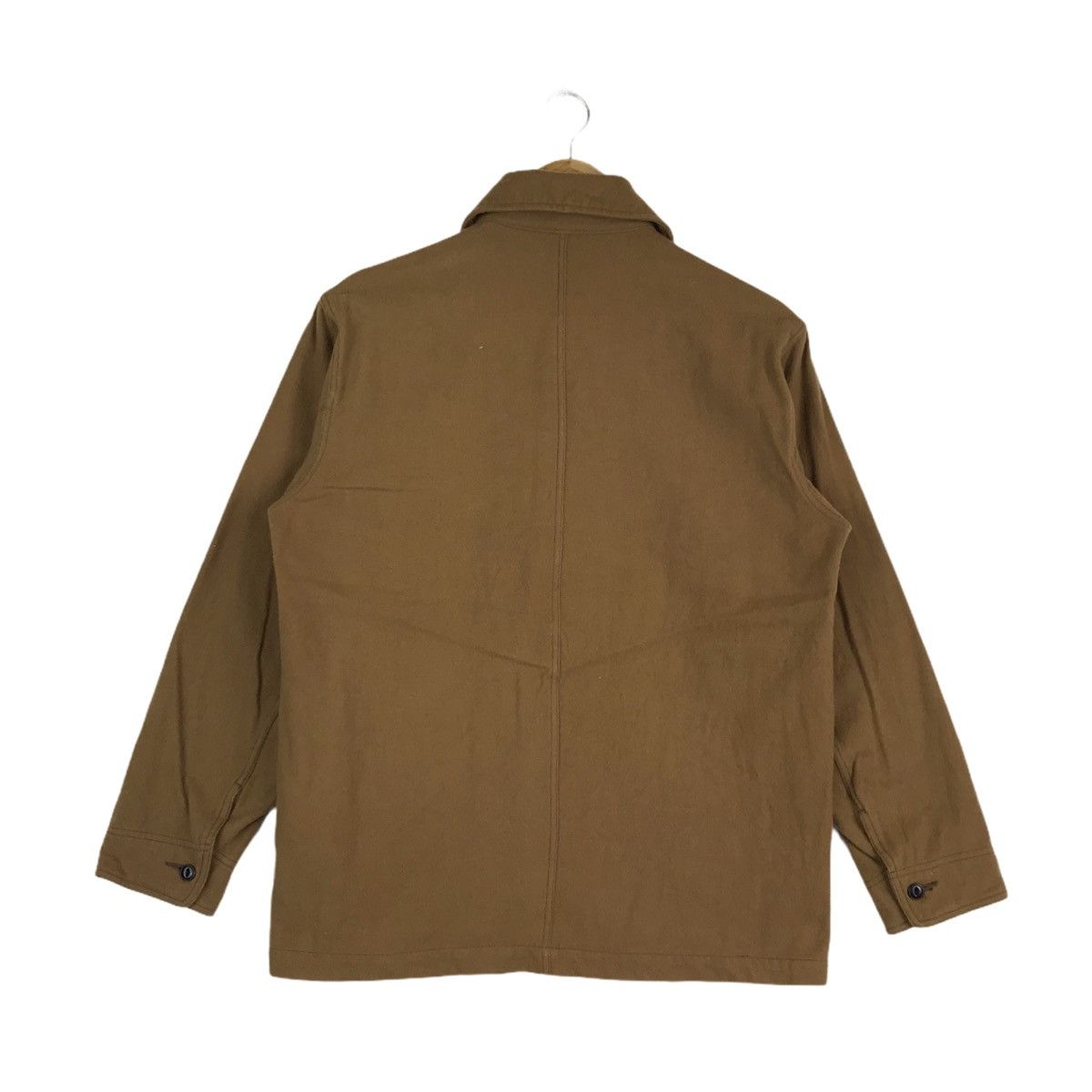SHIPS Blue Lab Ships Button Up Three Pocket Brown Workwear Jacket Size US M / EU 48-50 / 2 - 3 Thumbnail