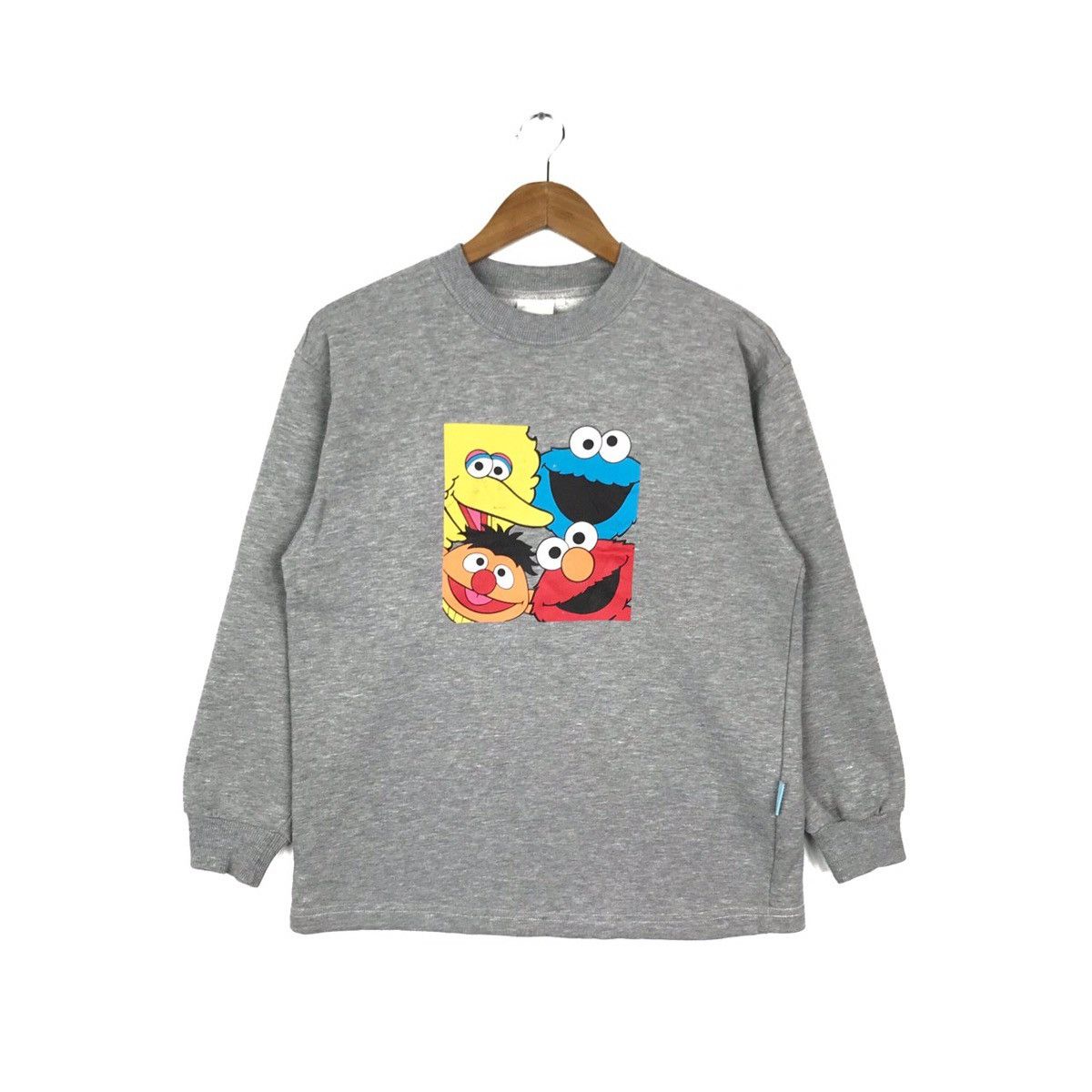 Cartoon Network Sesame Street Photo Printed Character Long Sleeve Jumper Size US S / EU 44-46 / 1 - 1 Thumbnail